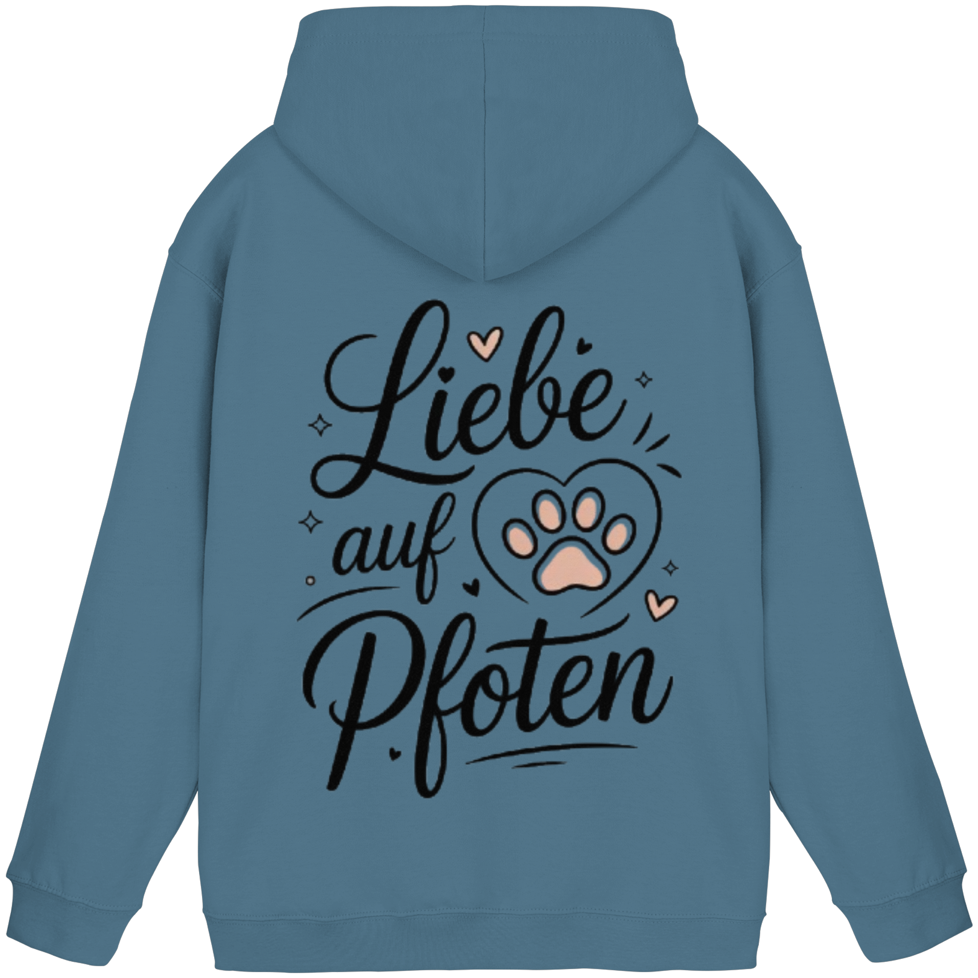 Liebe auf Pfoten - Basic Hoodie