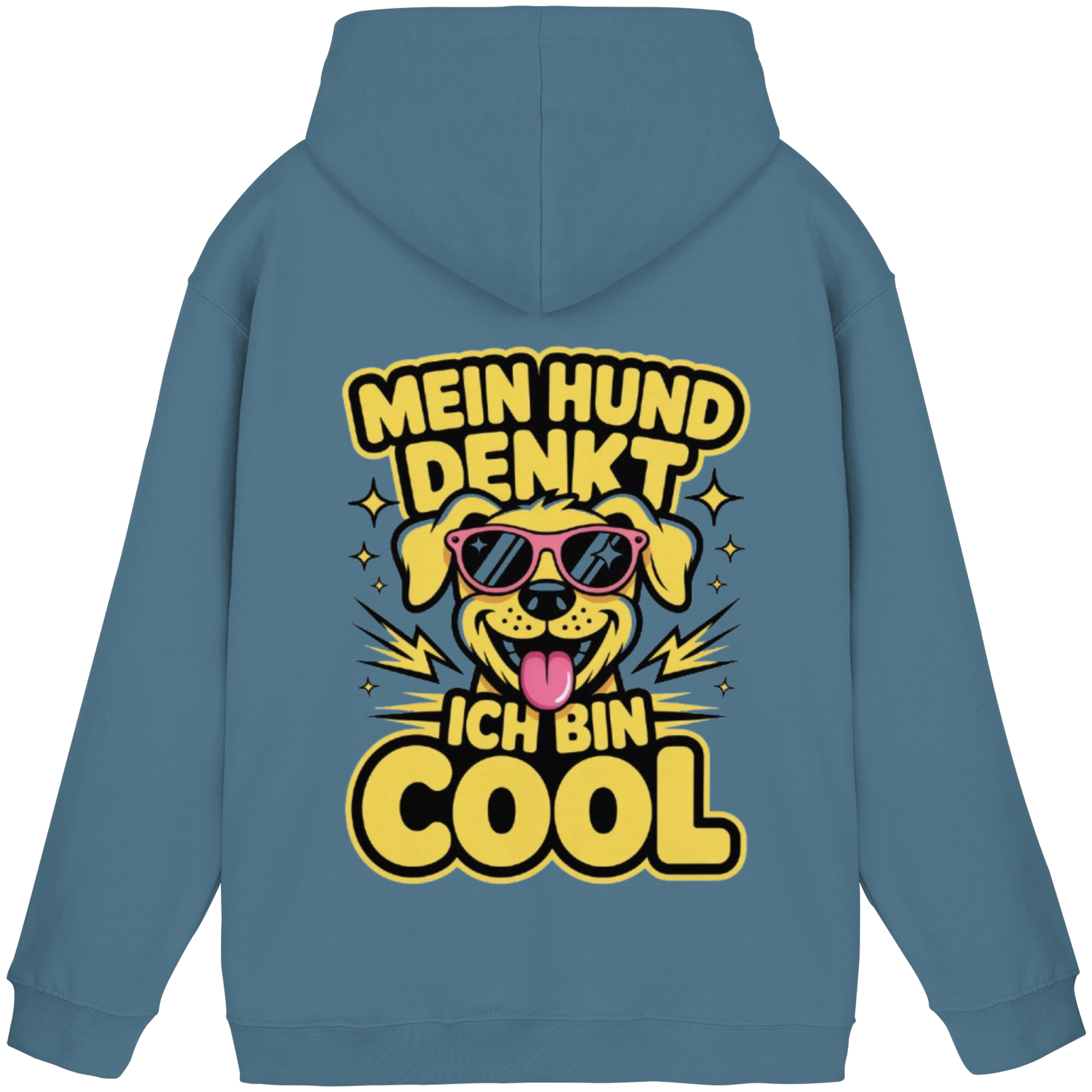 Mein Hund denkt ich bin Cool - Basic Hoodie