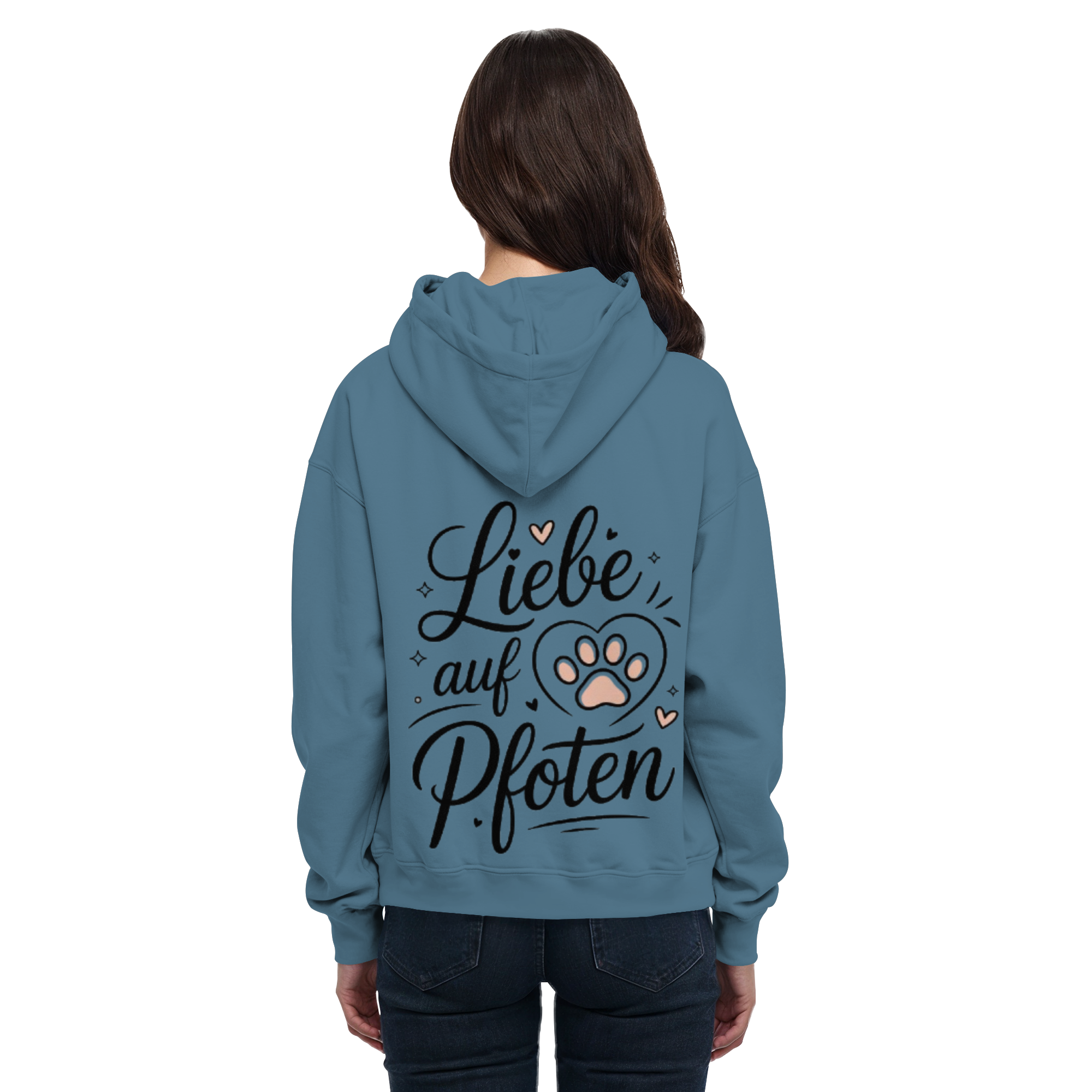 Liebe auf Pfoten - Basic Hoodie