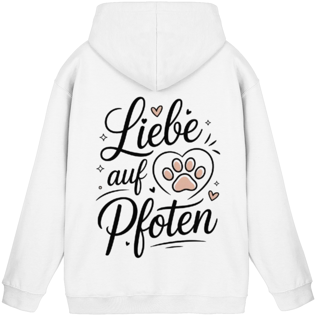 Liebe auf Pfoten - Basic Hoodie