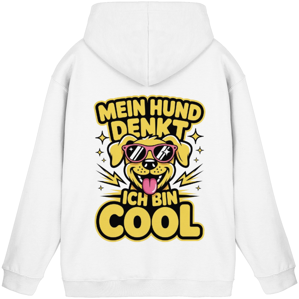 Mein Hund denkt ich bin Cool - Basic Hoodie