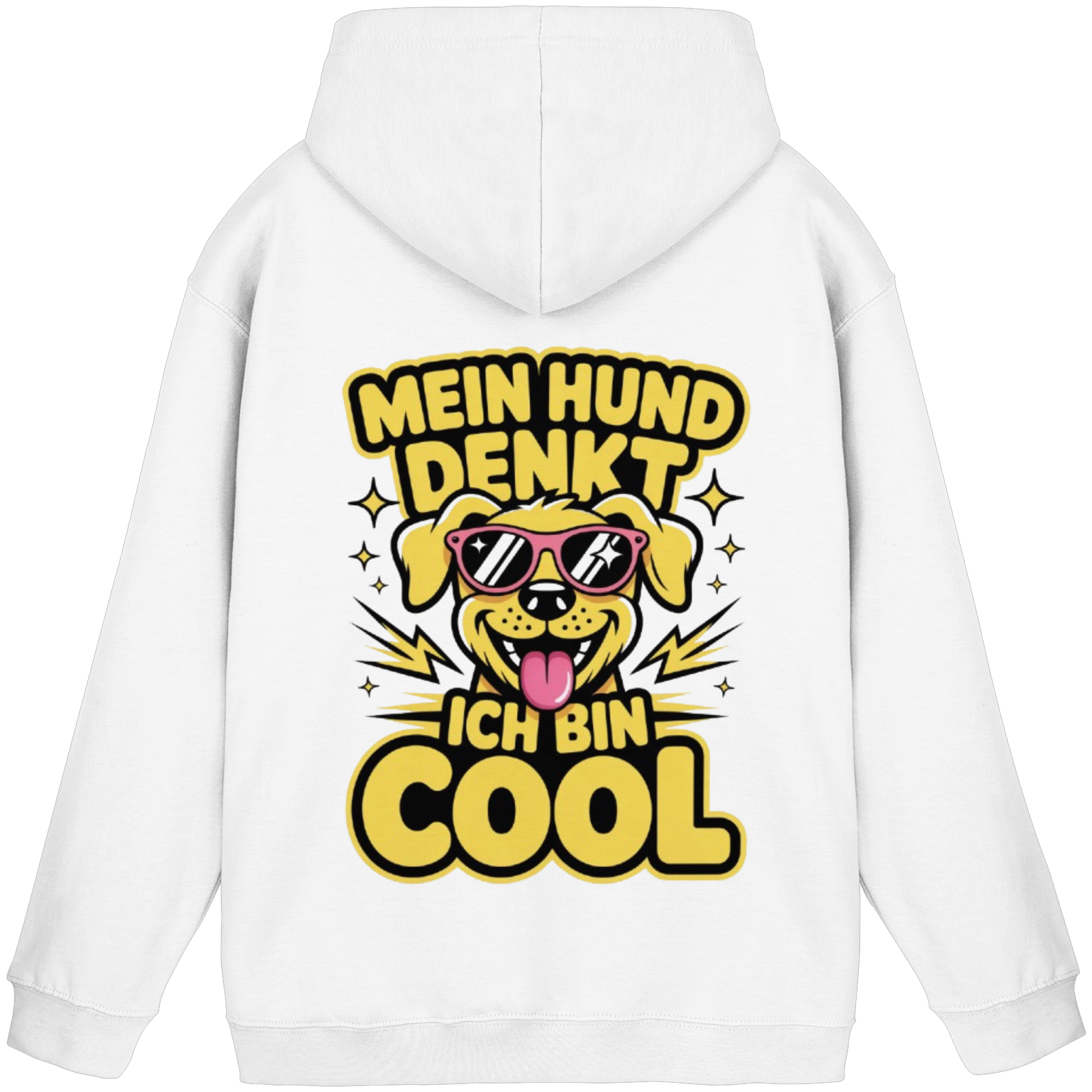 Mein Hund denkt ich bin Cool - Basic Hoodie