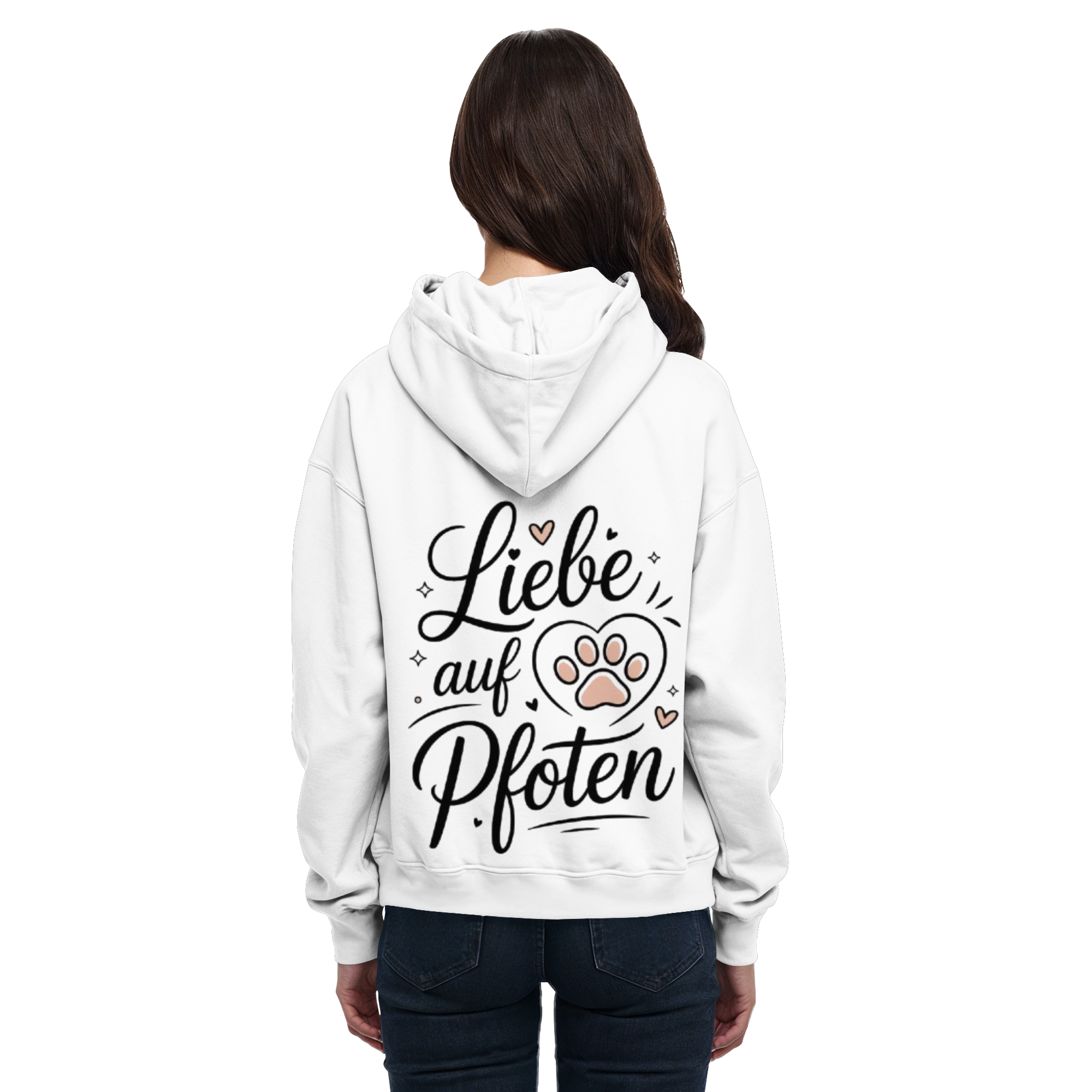 Liebe auf Pfoten - Basic Hoodie