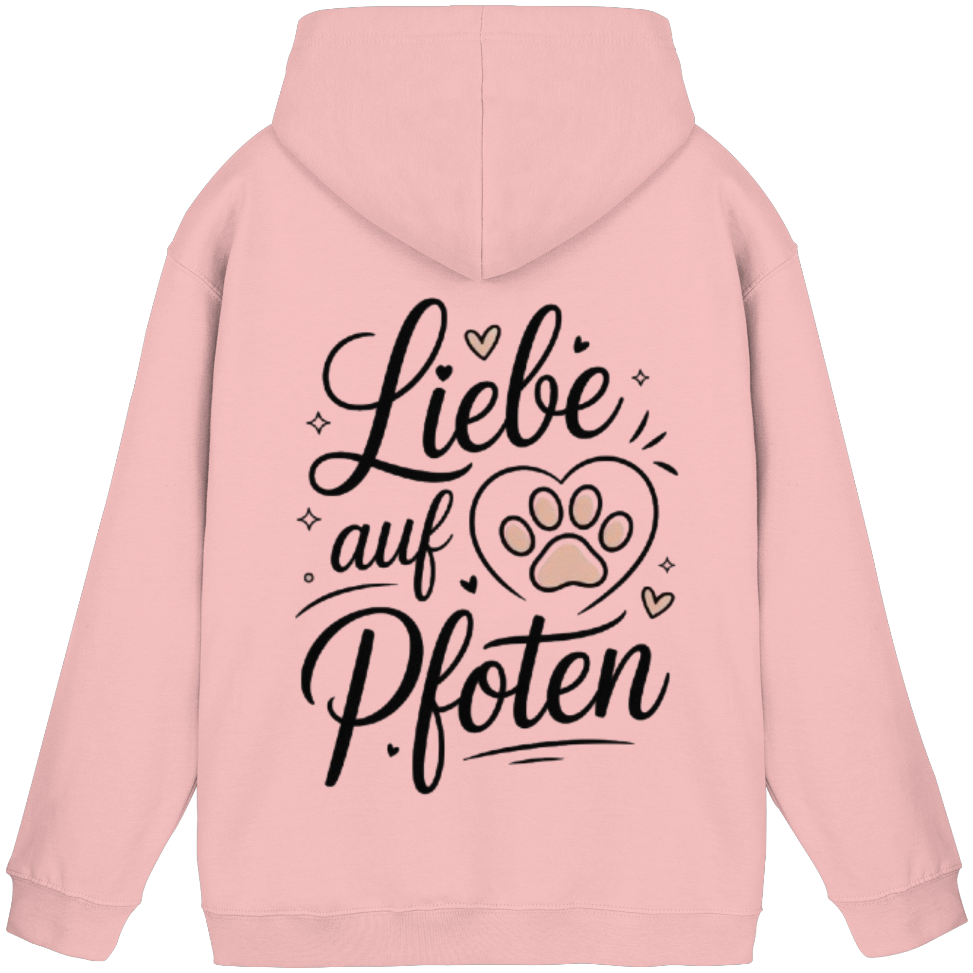 Liebe auf Pfoten - Basic Hoodie
