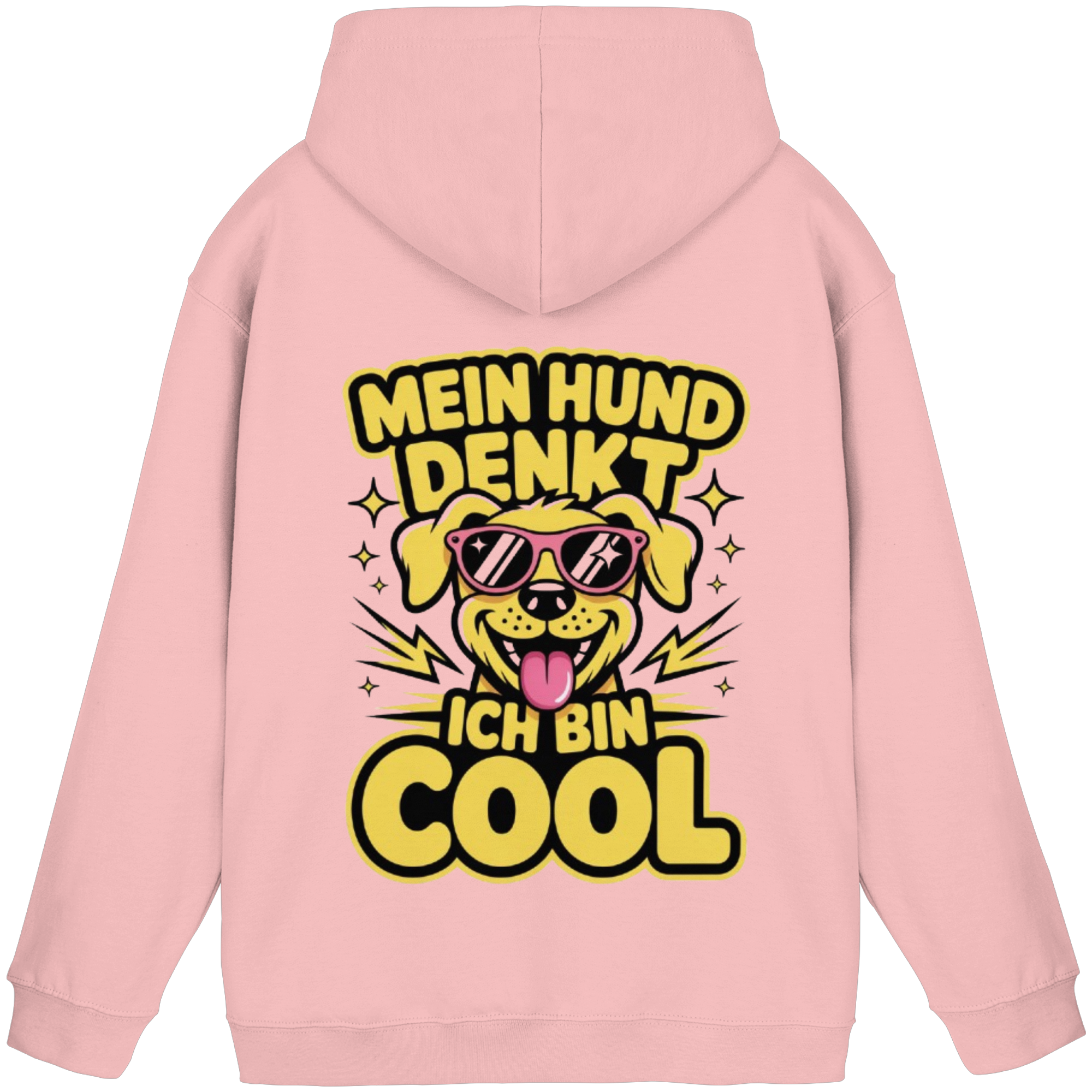 Mein Hund denkt ich bin Cool - Basic Hoodie