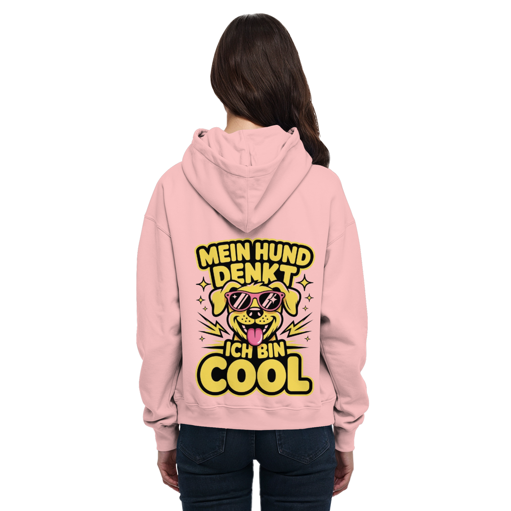 Mein Hund denkt ich bin Cool - Basic Hoodie