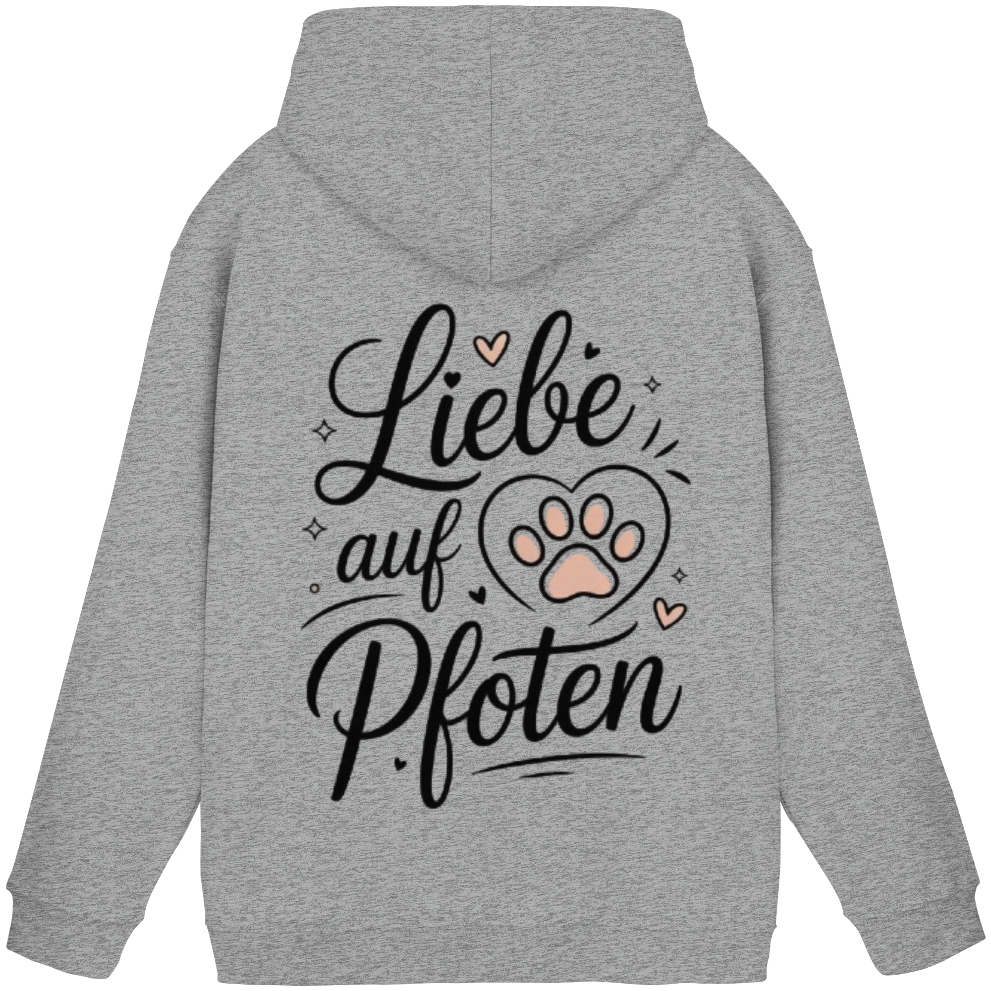 Liebe auf Pfoten - Basic Hoodie