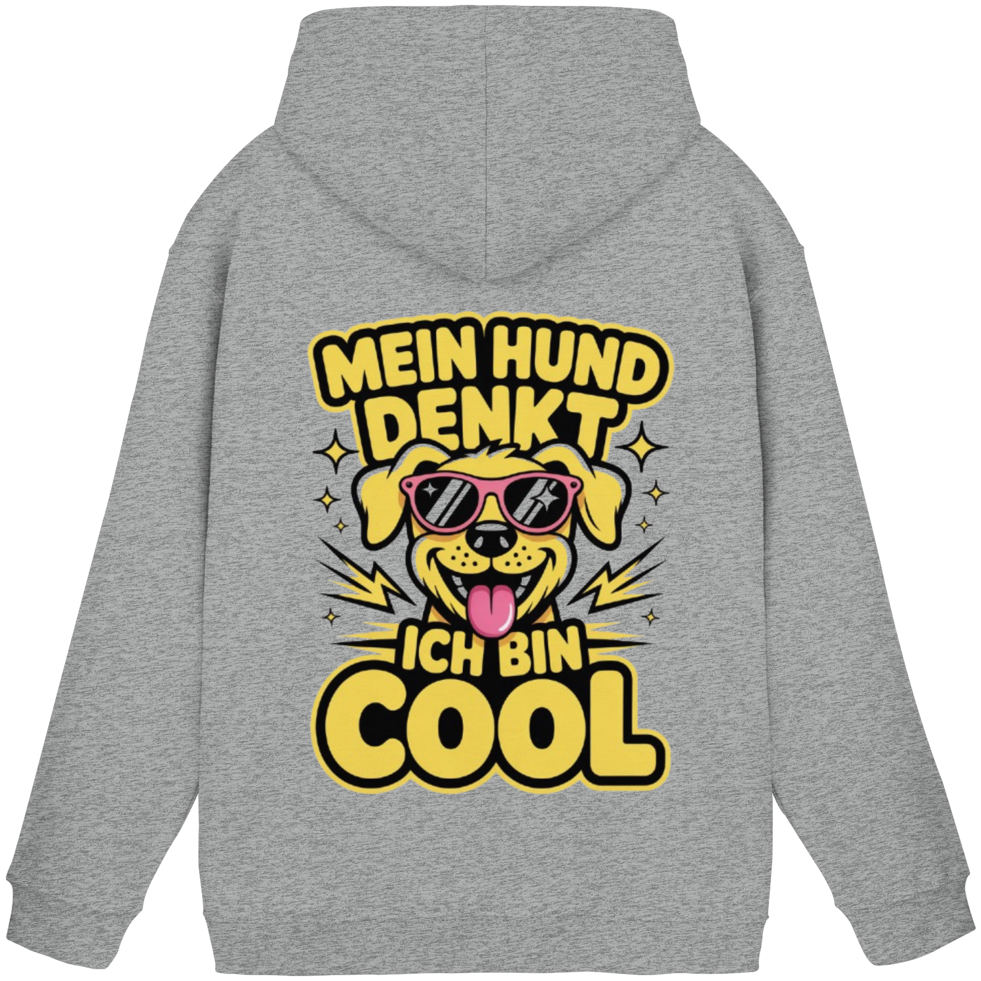 Mein Hund denkt ich bin Cool - Basic Hoodie
