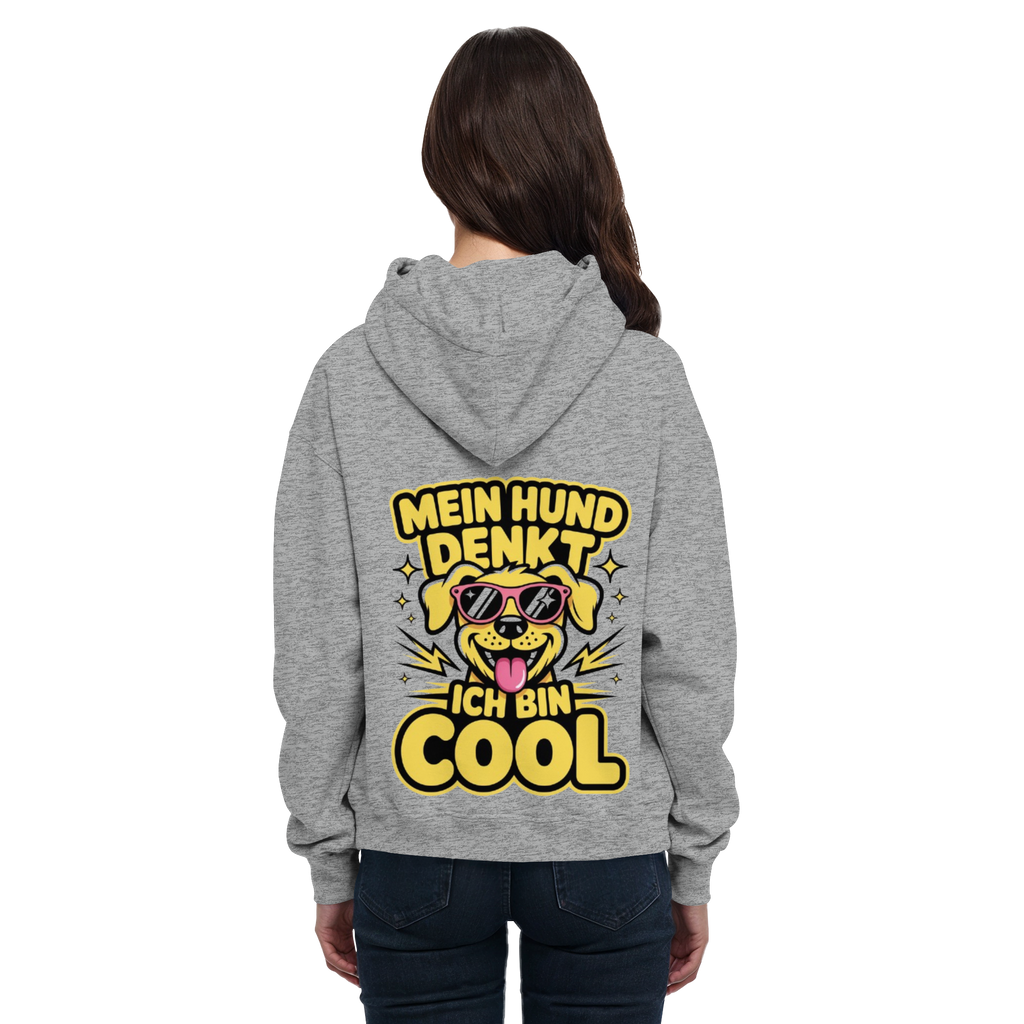 Mein Hund denkt ich bin Cool - Basic Hoodie
