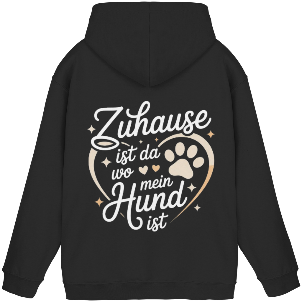 Zuhause ist da wo mein Hund ist - Basic Hoodie