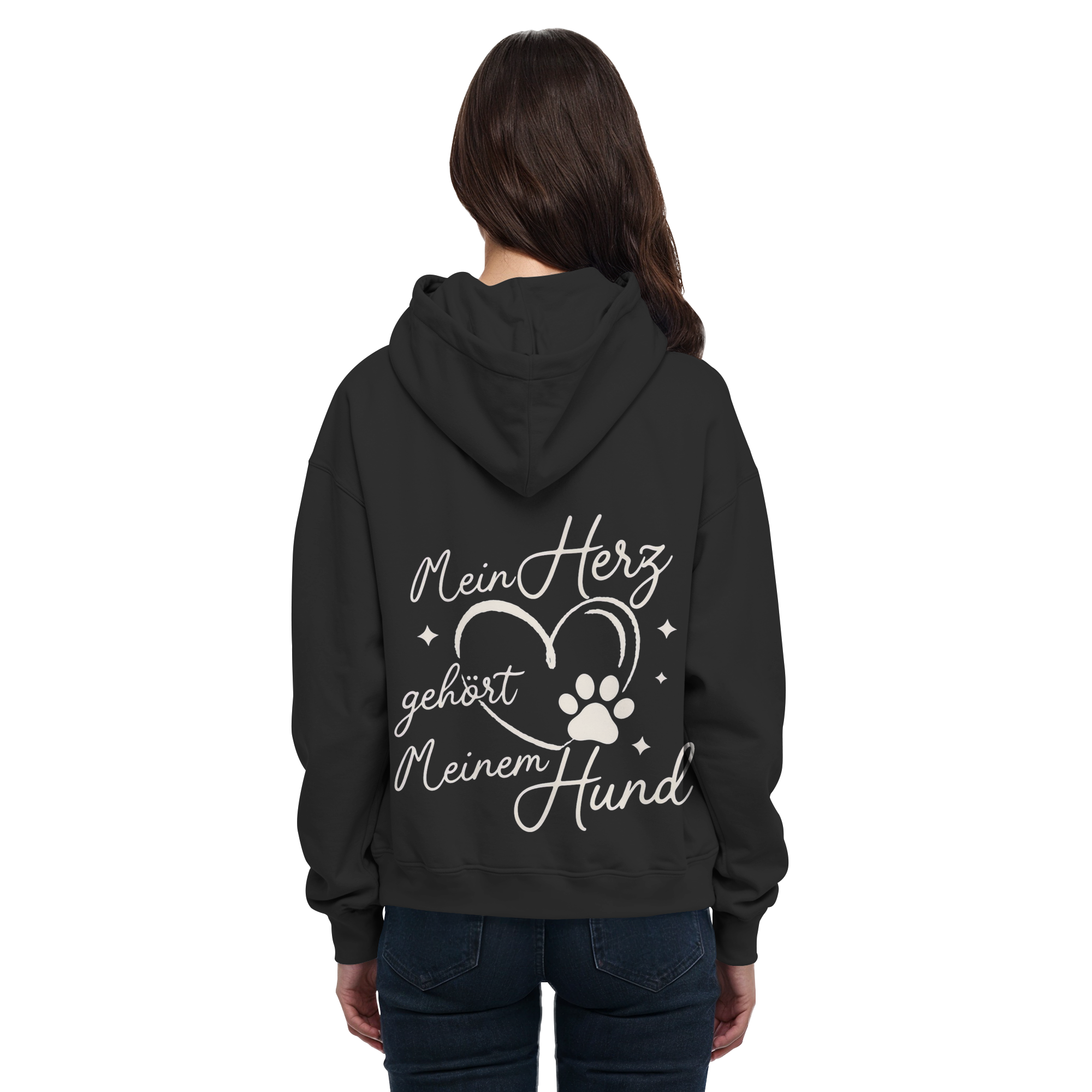 Mein Herz gehört meinem Hund - Basic Hoodie