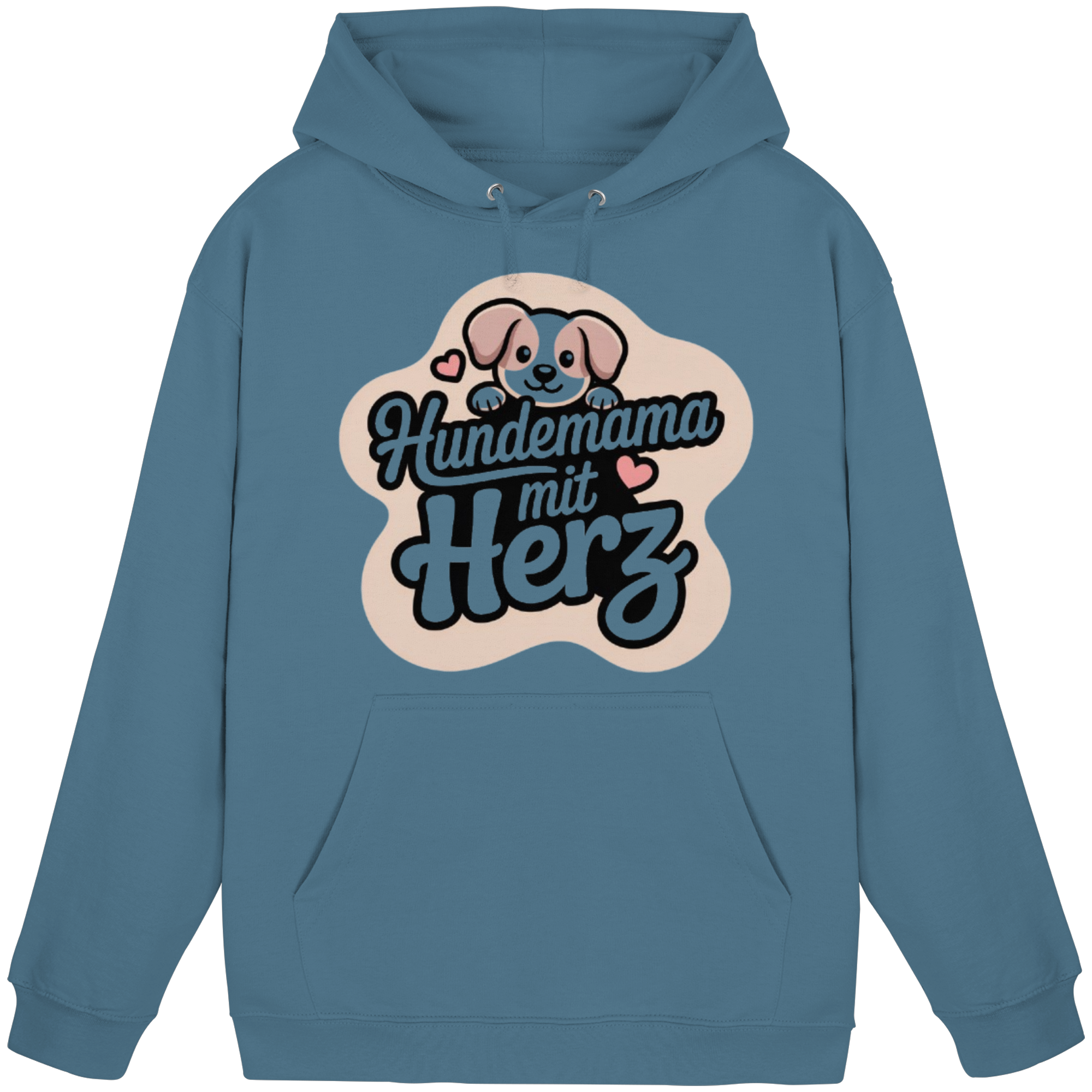Hundemama mit Herz - Basic Hoodie