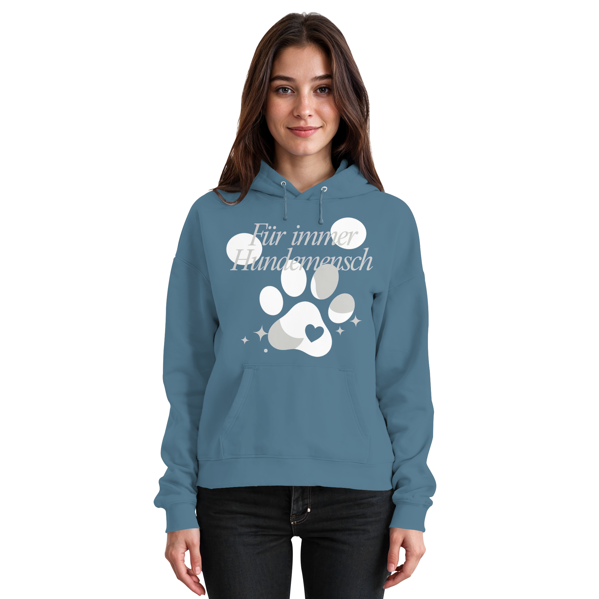 Für immer Hundemensch - Basic Hoodie