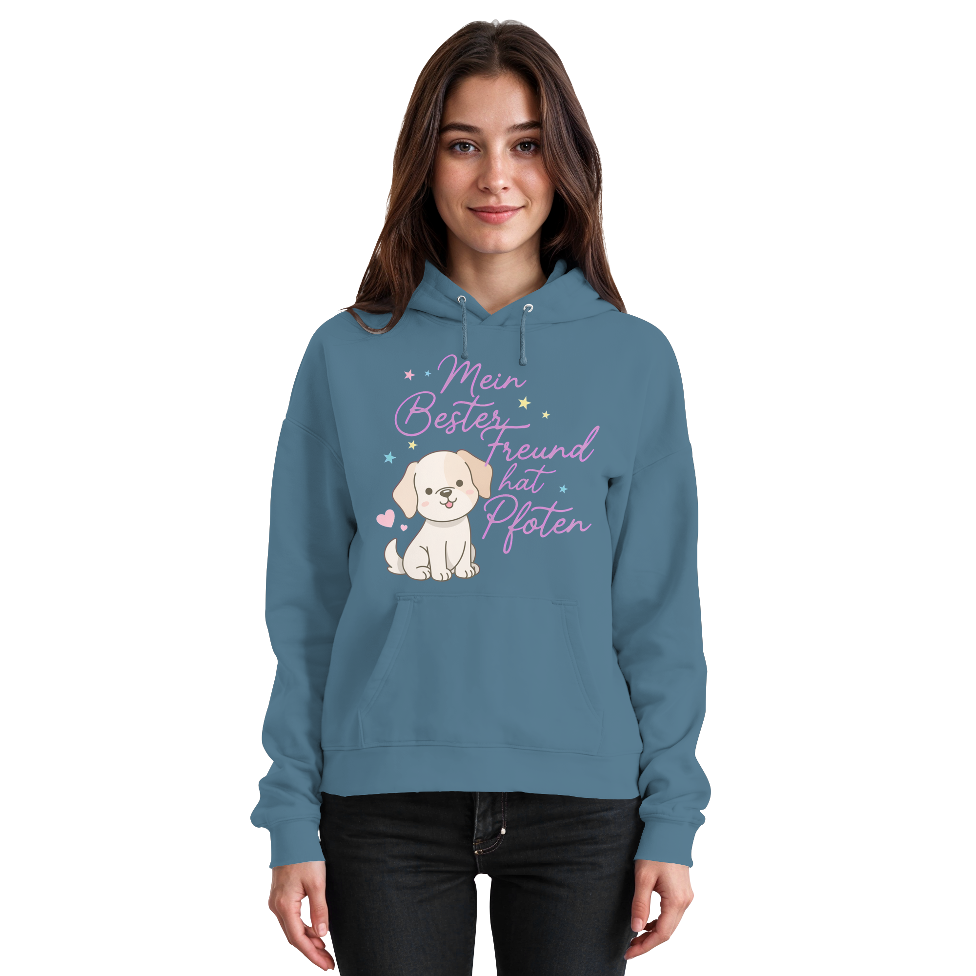 Bein bester Freund hat Pfoten - Basic Hoodie