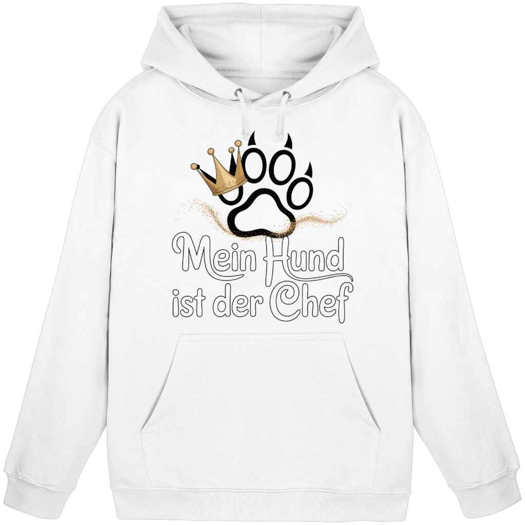 Mein Hund ist der Chef - Basic Hoodie