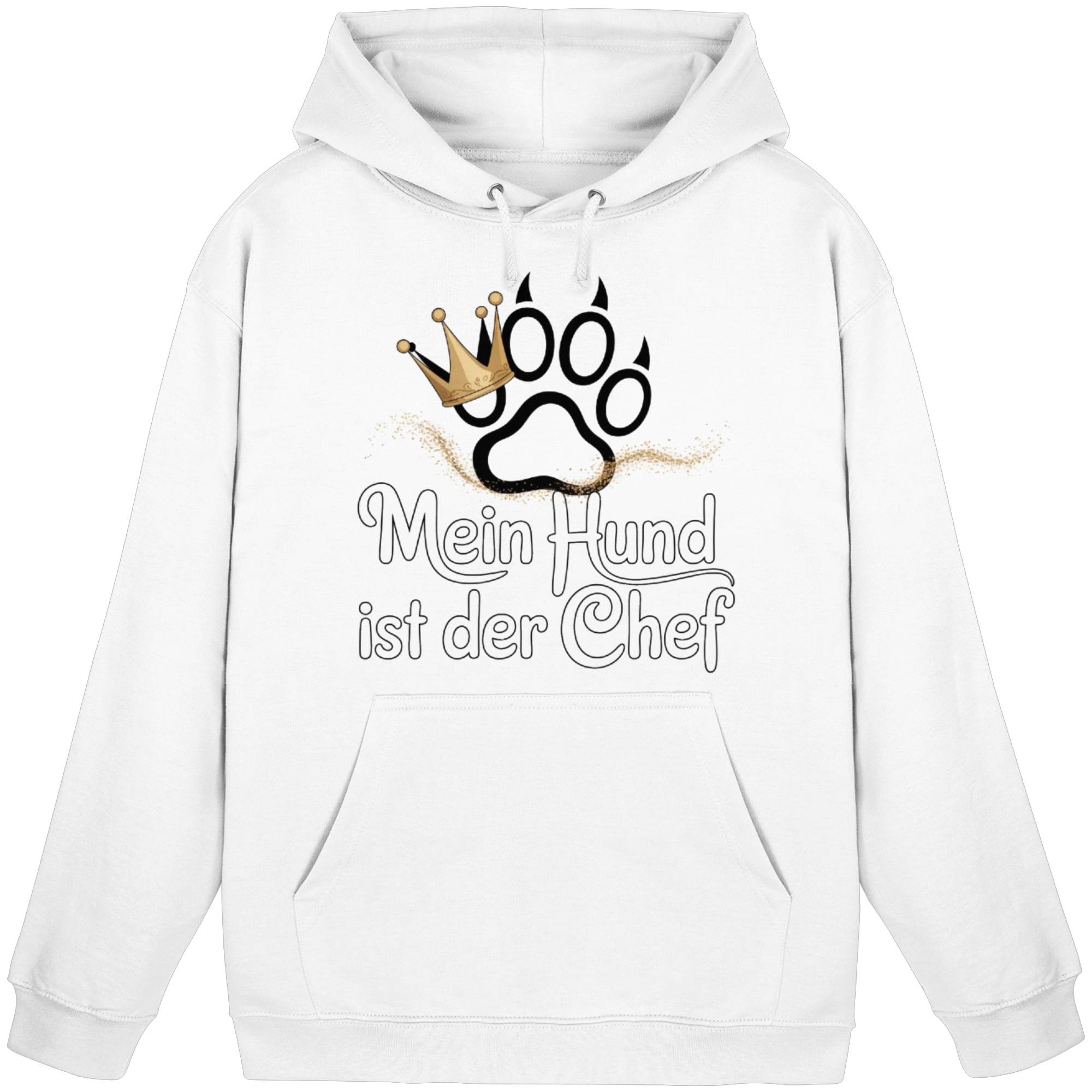 Mein Hund ist der Chef - Basic Hoodie