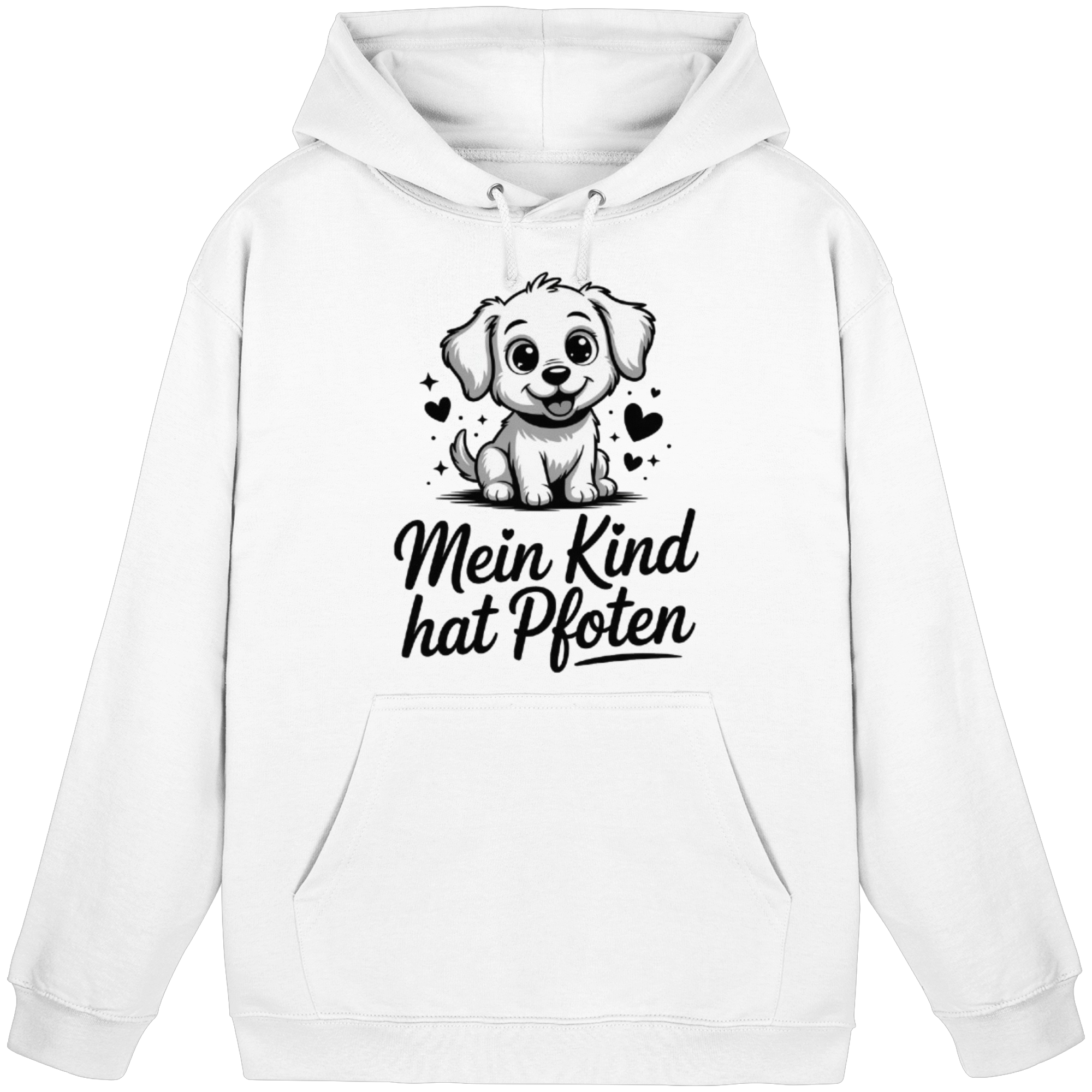 Mein Kind hat Pfoten - Basic Hoodie