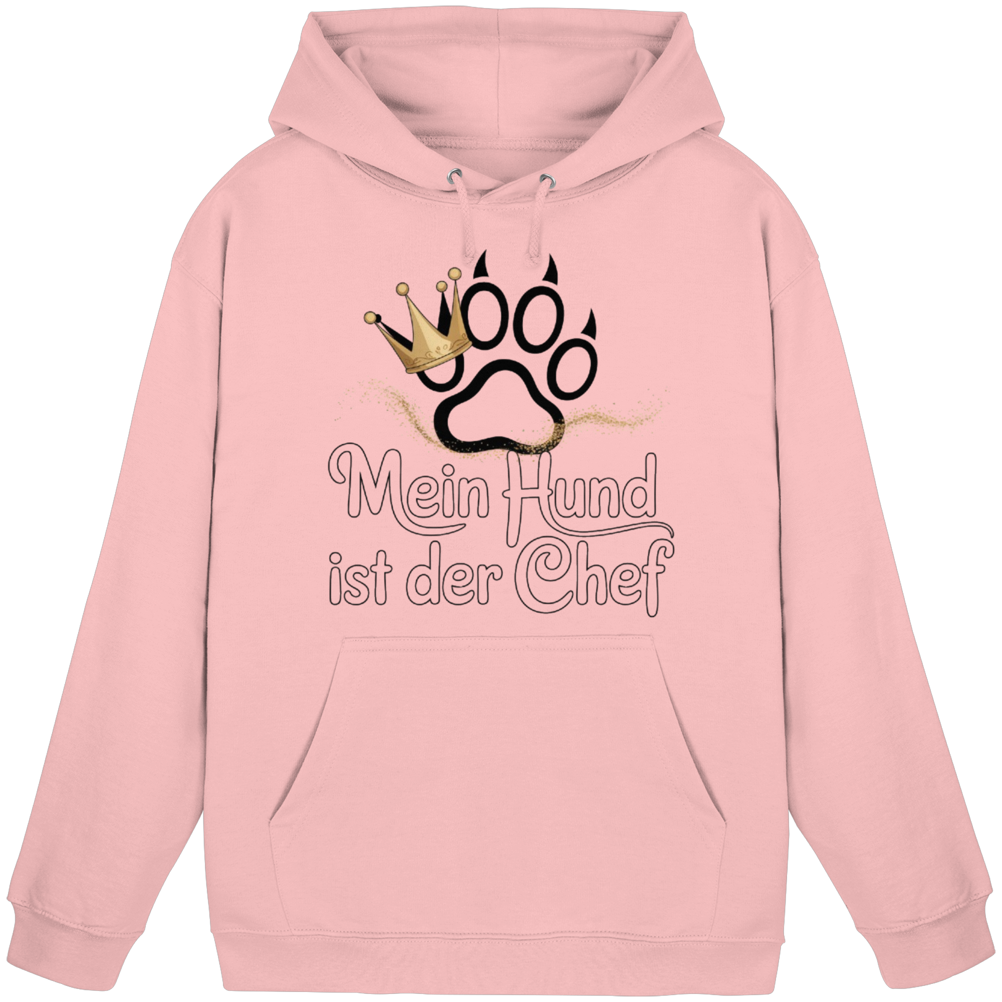 Mein Hund ist der Chef - Basic Hoodie