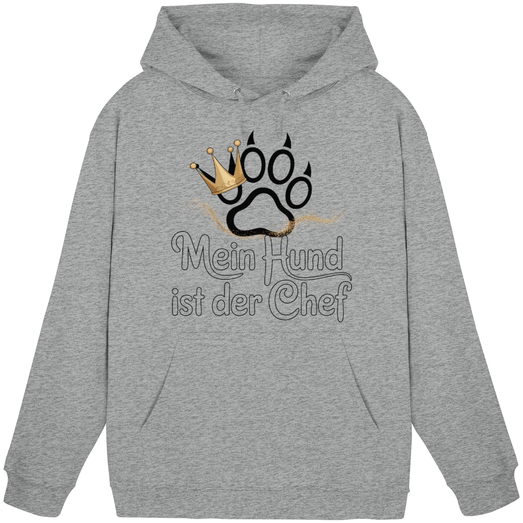 Mein Hund ist der Chef - Basic Hoodie