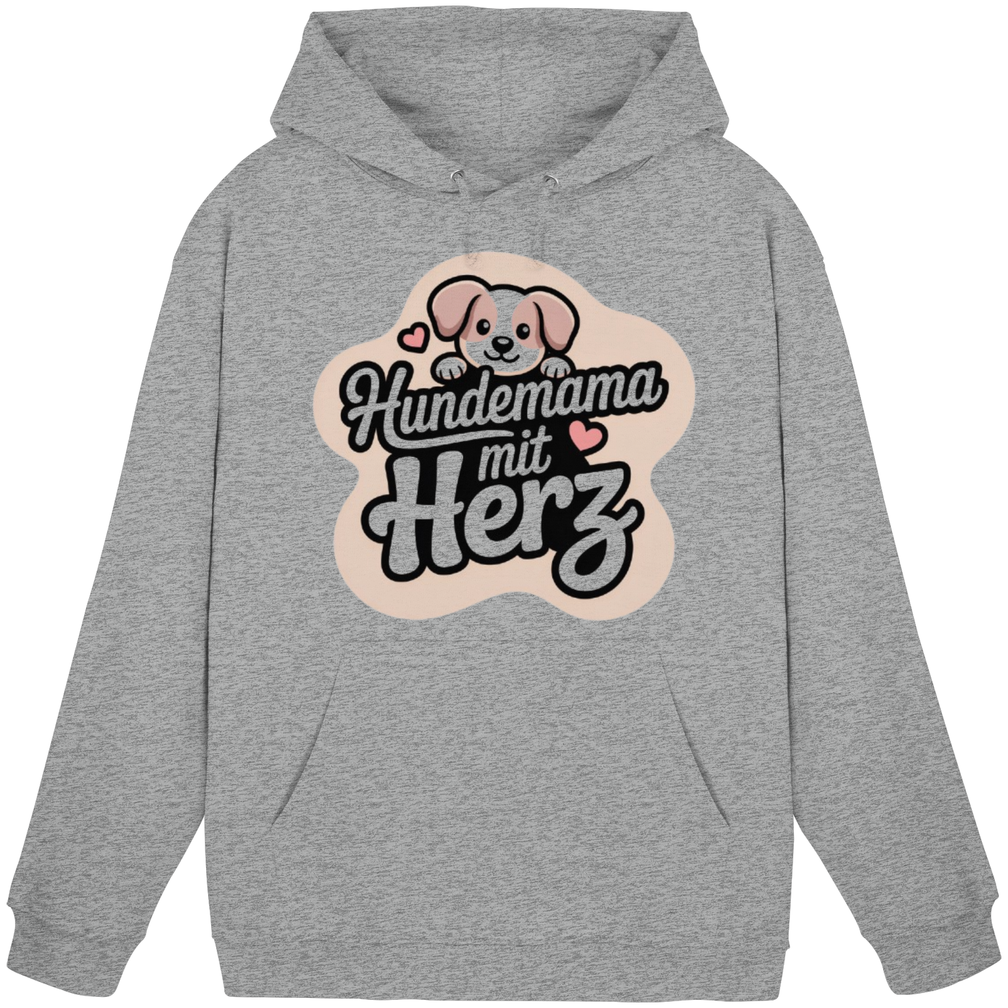 Hundemama mit Herz - Basic Hoodie