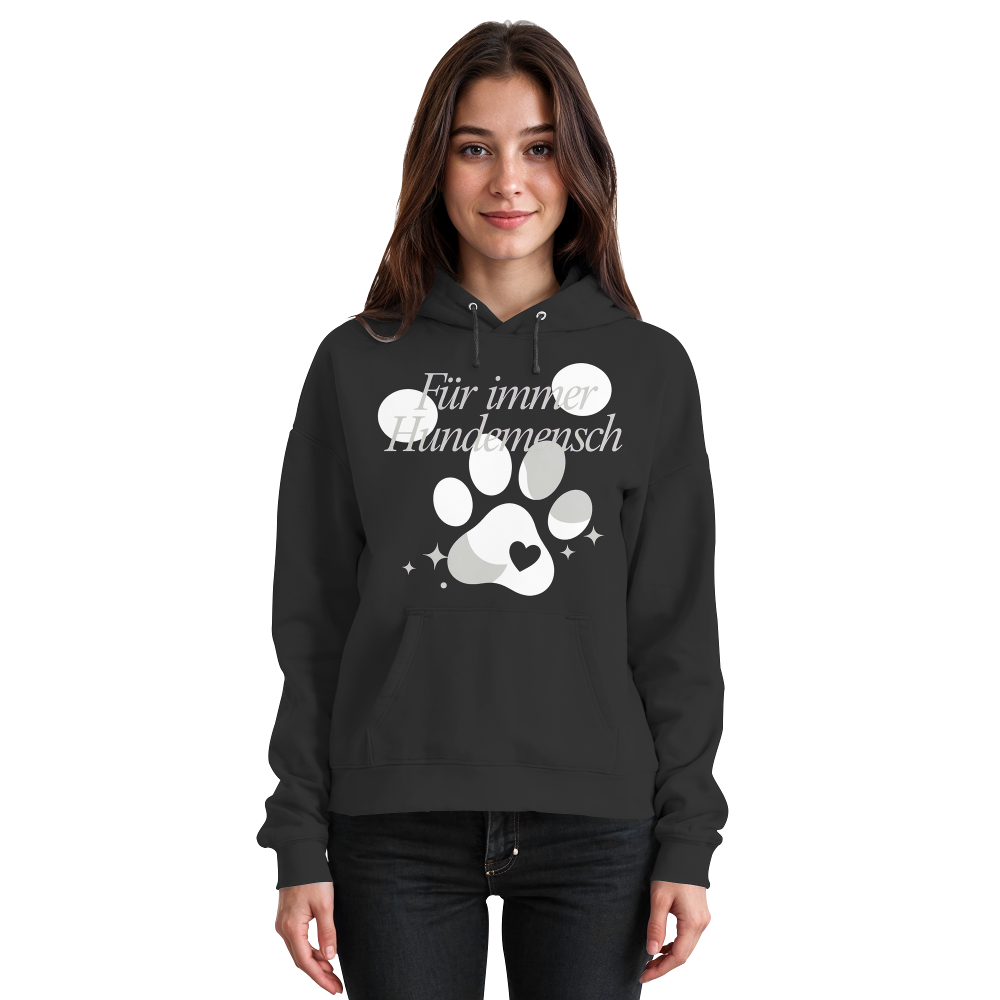 Für immer Hundemensch - Basic Hoodie