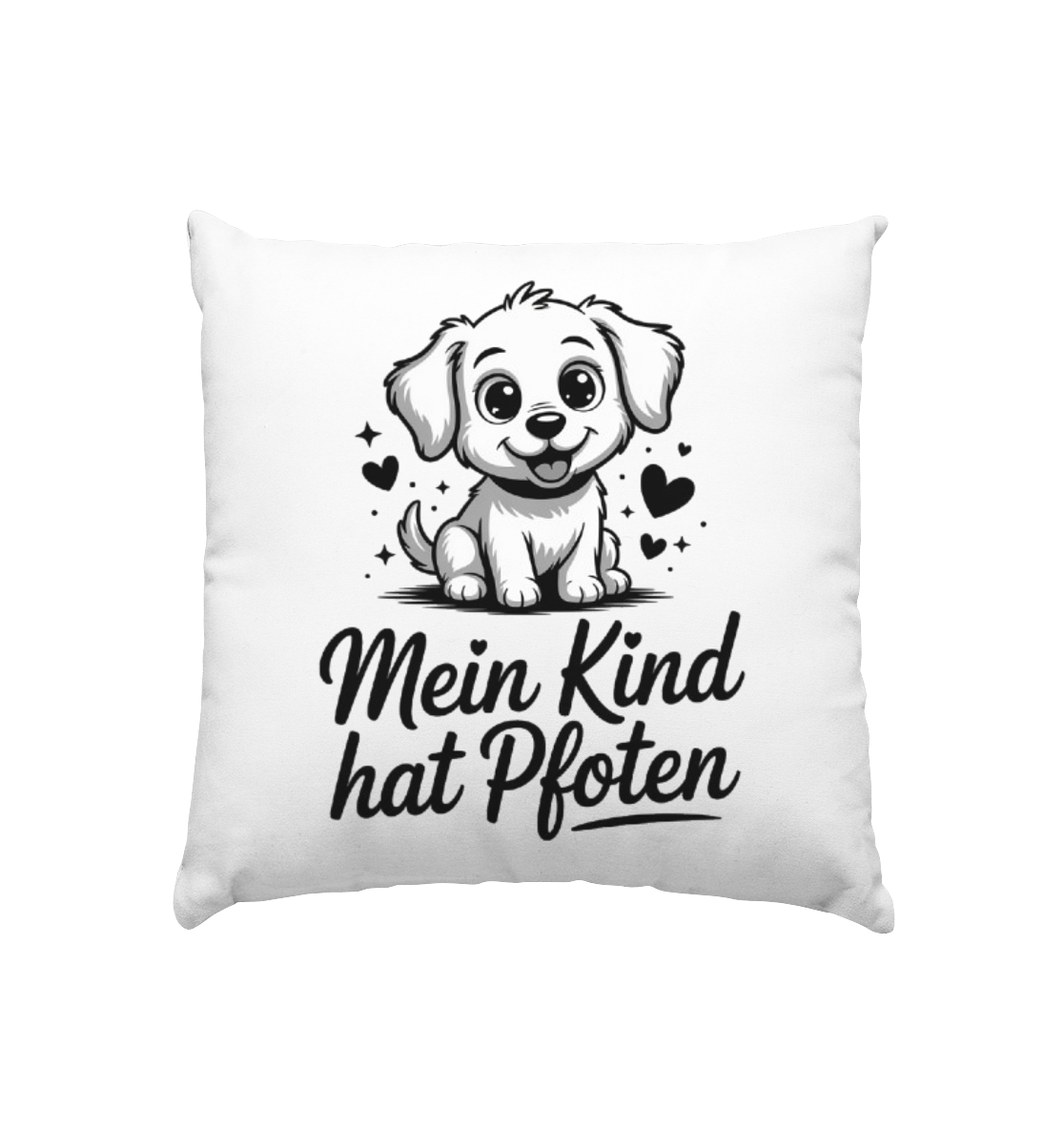 Mein Kind hat Pfoten - Kissen 40x40cm