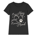 Mein Herz gehört meinem Hund - Premium Shirt