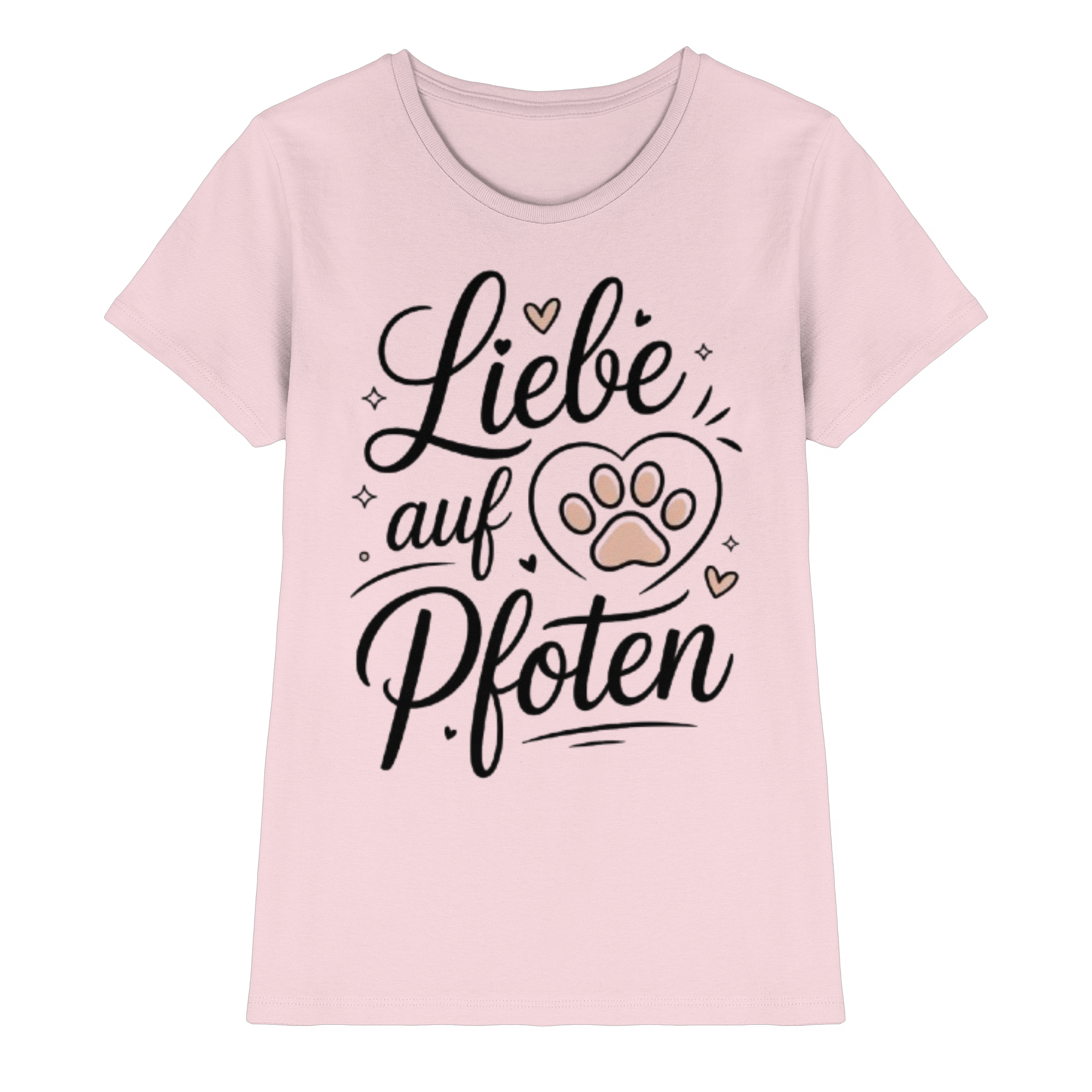 Liebe auf Pfoten - Premium Shirt