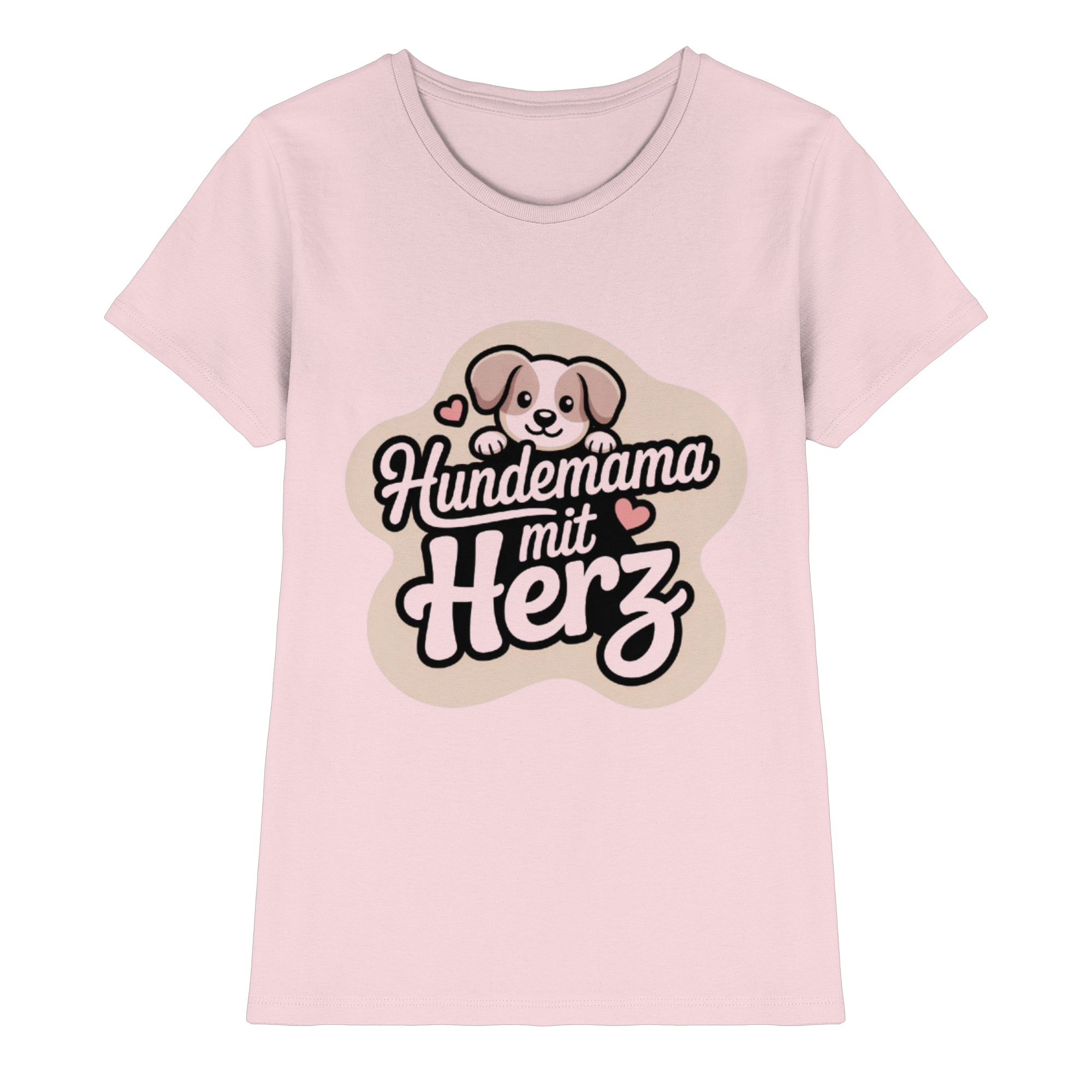 Hundemama mit Herz - Premium Shirt