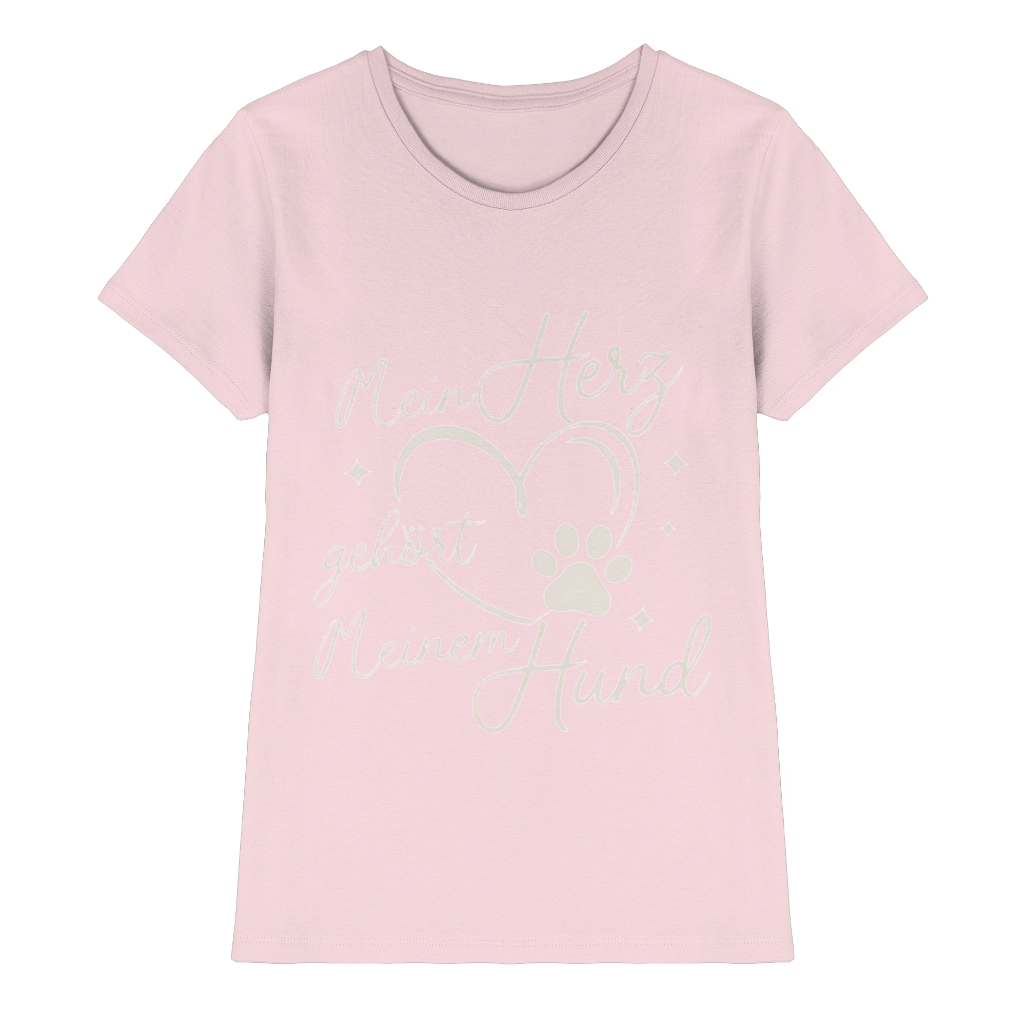 Mein Herz gehört meinem Hund - Premium Shirt