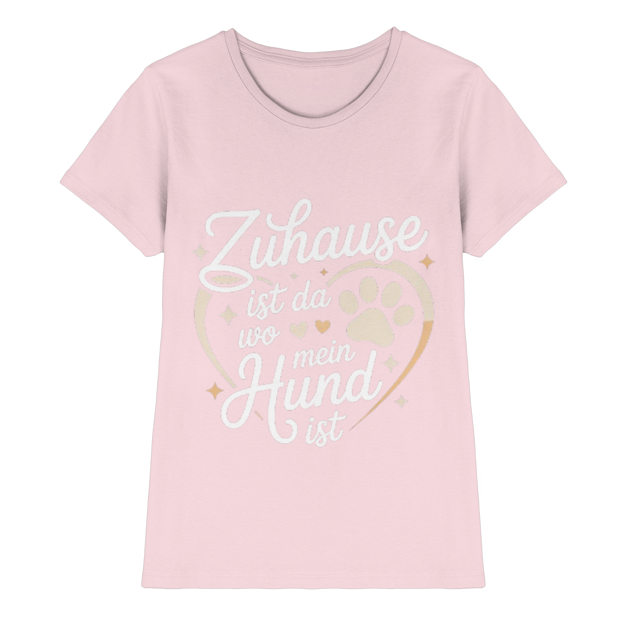 Zuhause ist da wo mein Hund ist - Premium Shirt