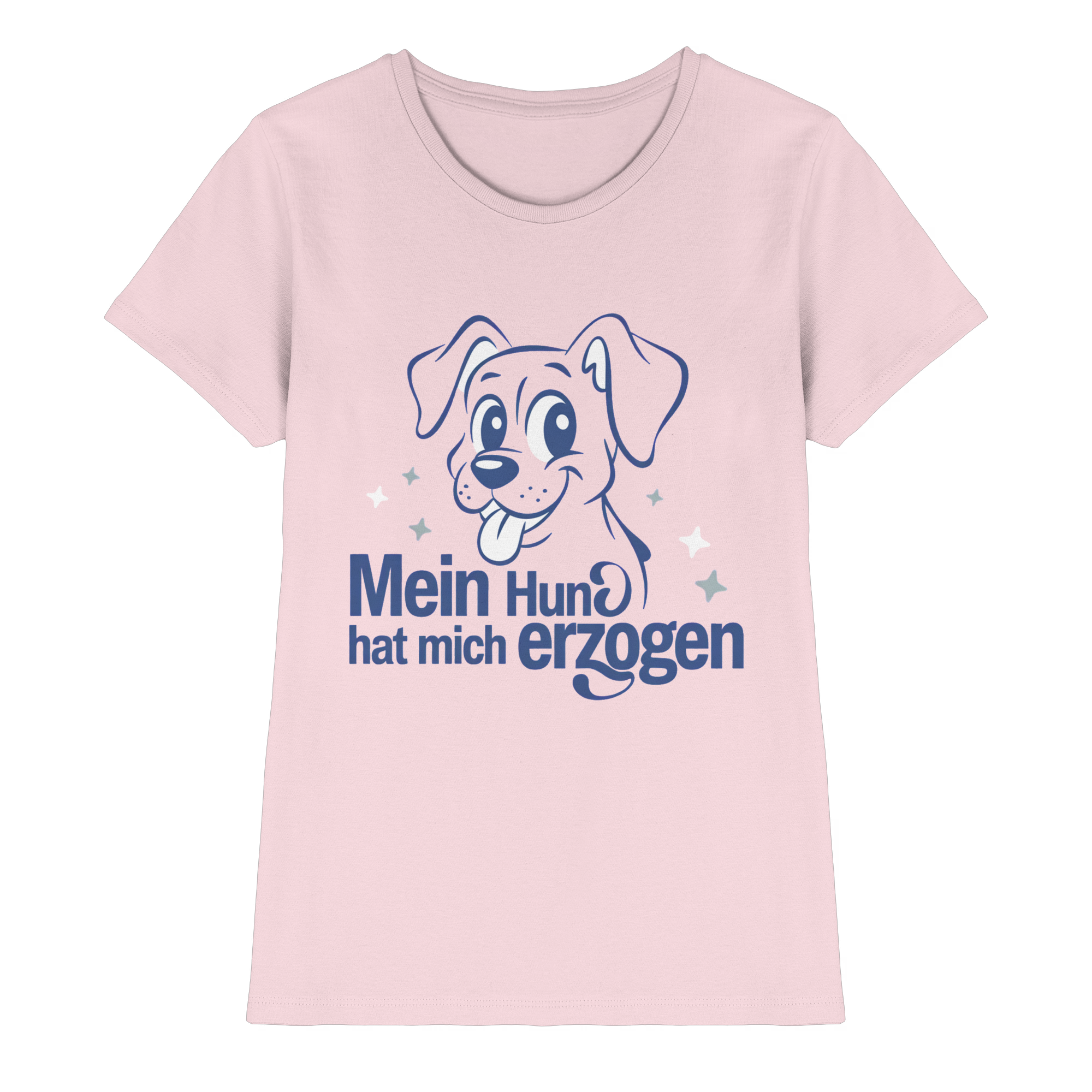 Mein Hund hat mich erzogen - Premium Shirt