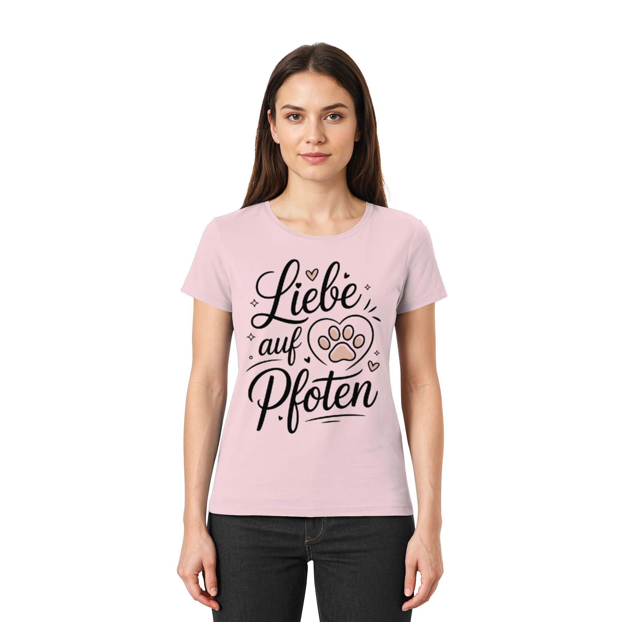 Liebe auf Pfoten - Premium Shirt
