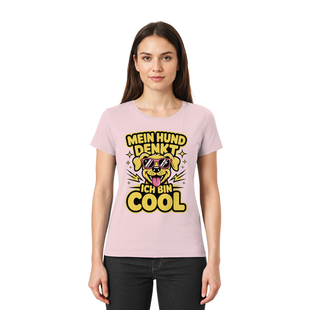 Mein Hund denkt ich bin Cool - Premium Shirt