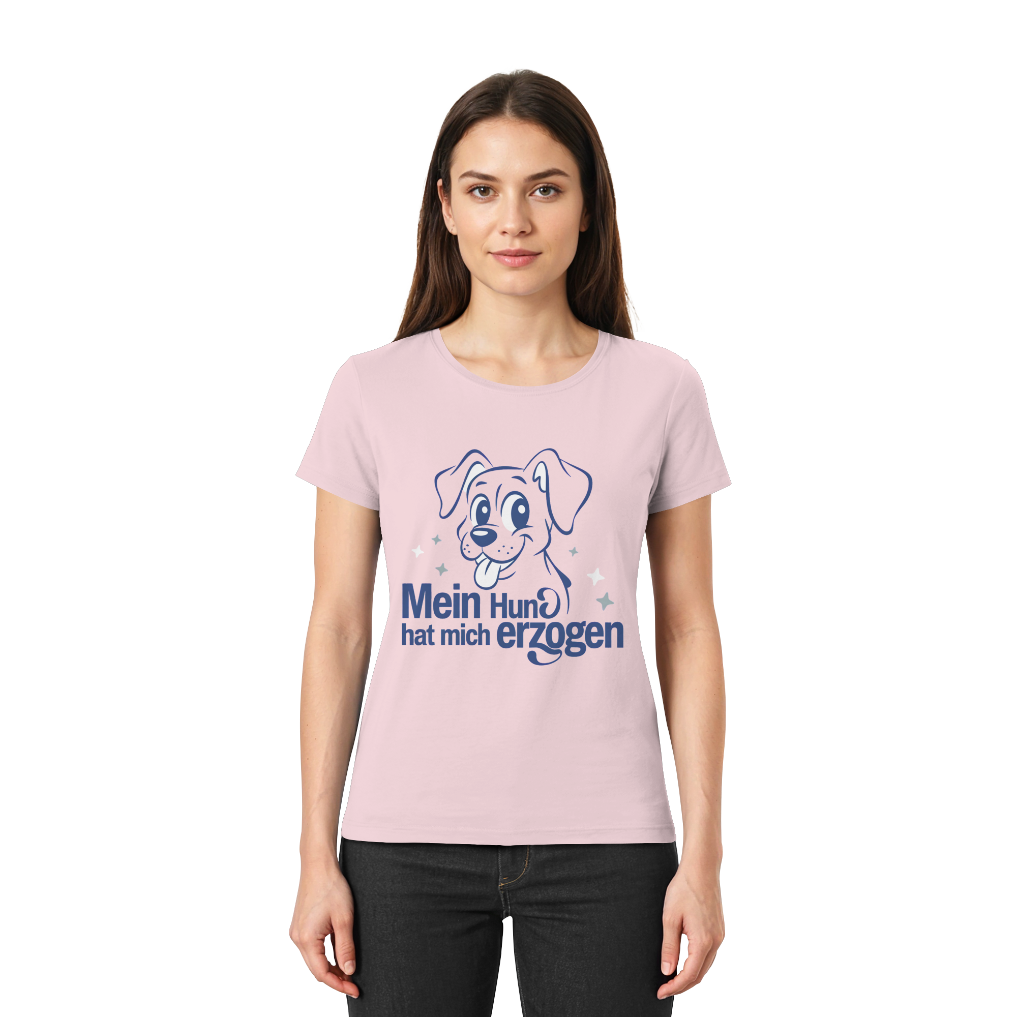 Mein Hund hat mich erzogen - Premium Shirt