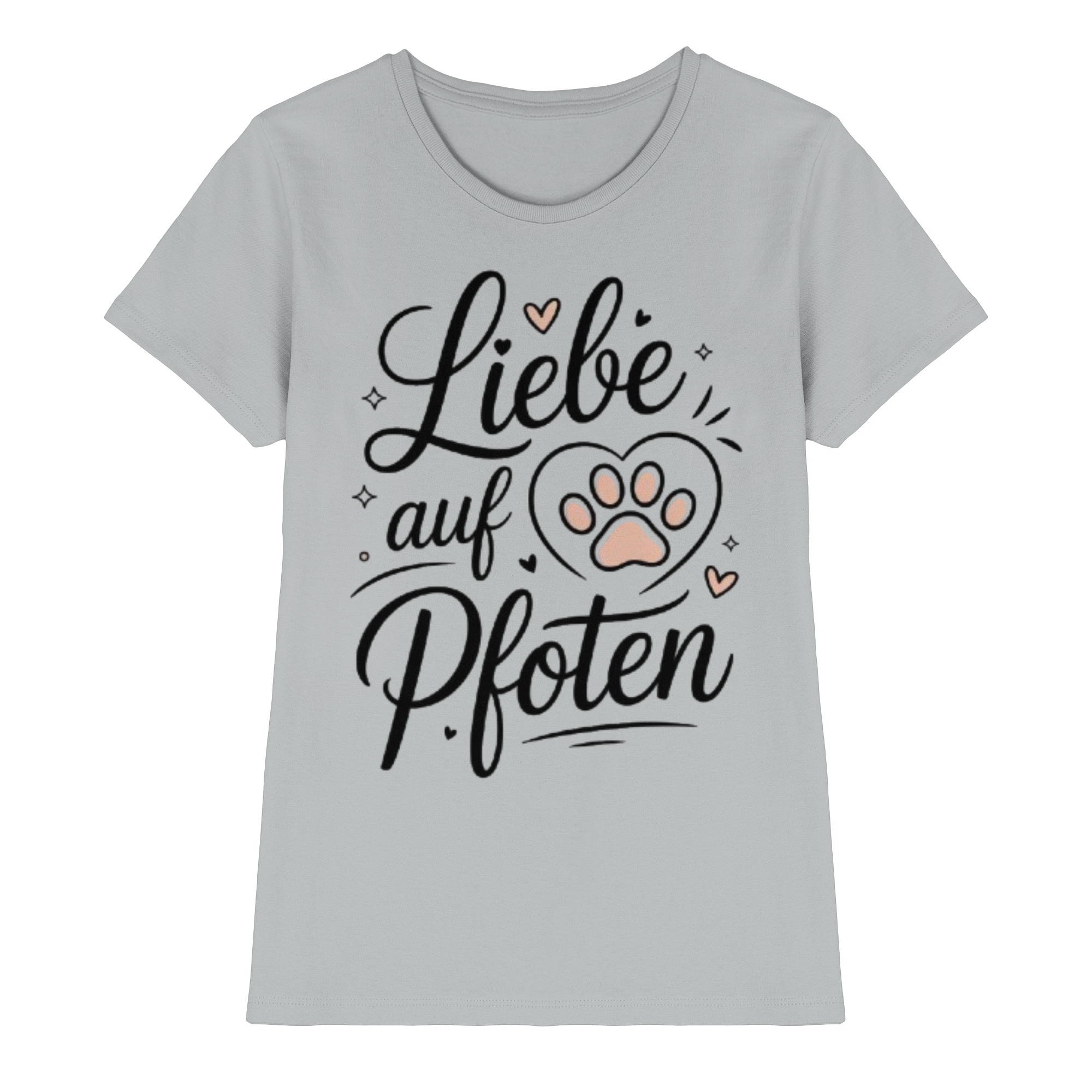 Liebe auf Pfoten - Premium Shirt