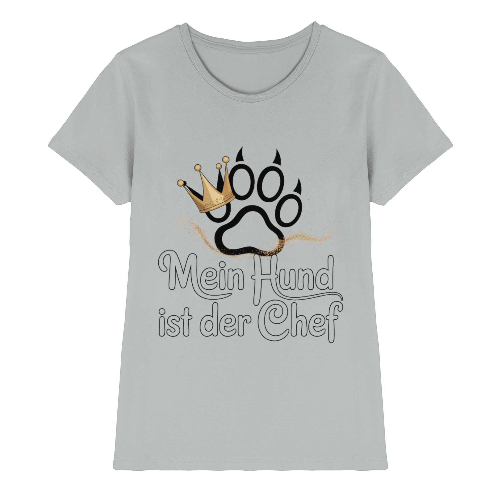 Mein Hund ist der Chef - Premium Shirt