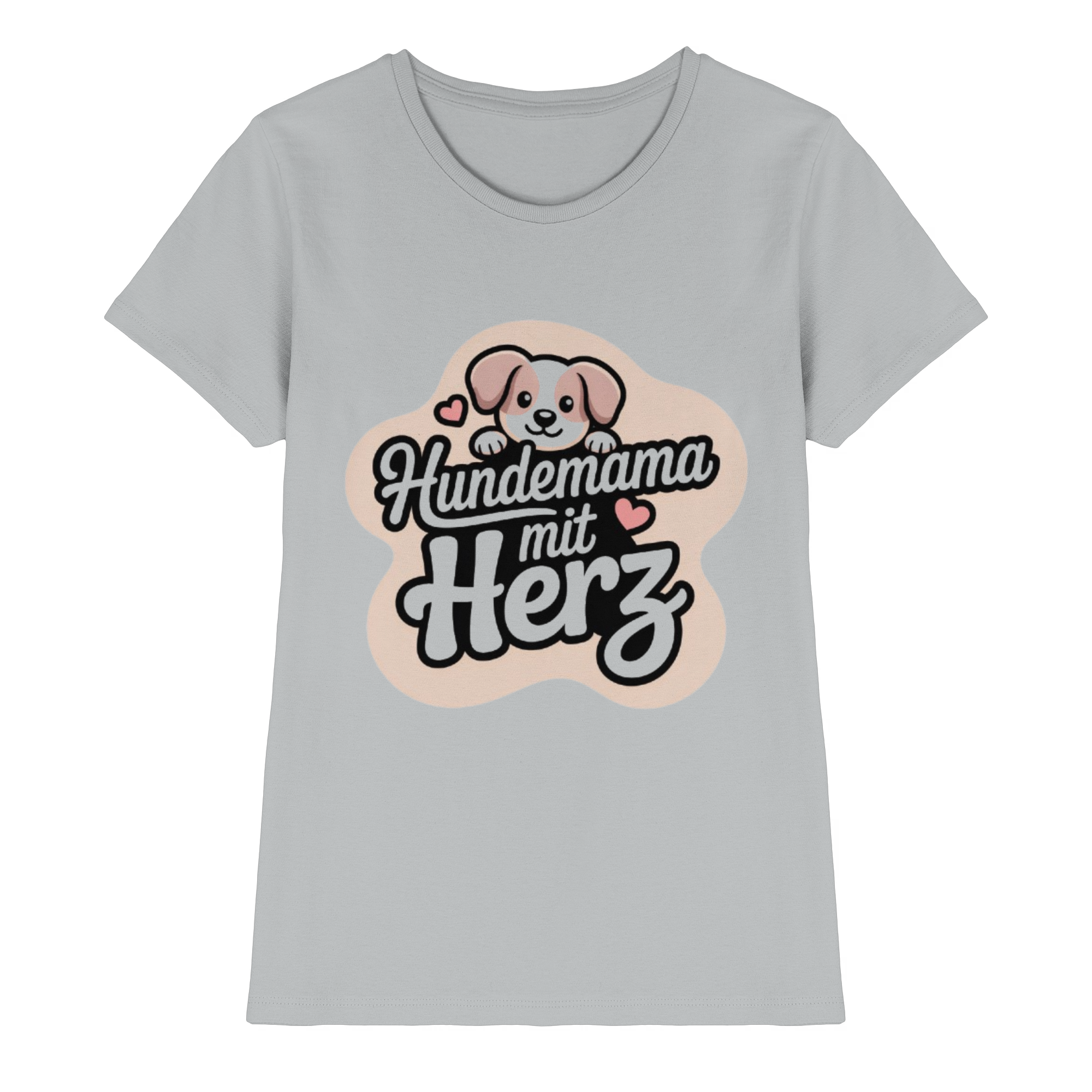 Hundemama mit Herz - Premium Shirt