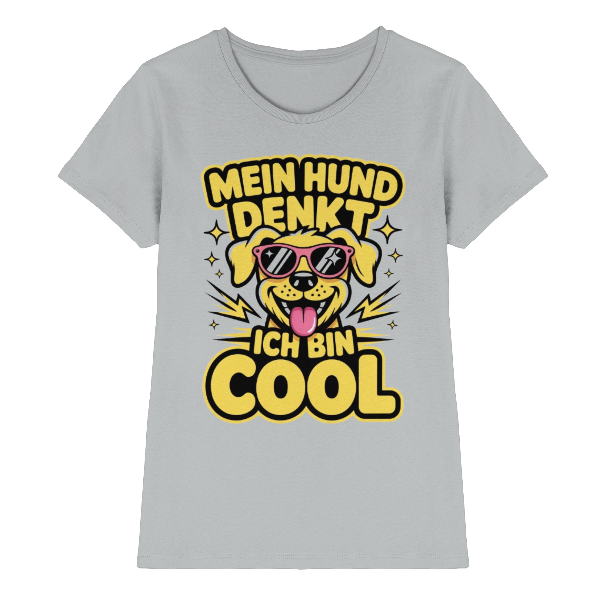 Mein Hund denkt ich bin Cool - Premium Shirt