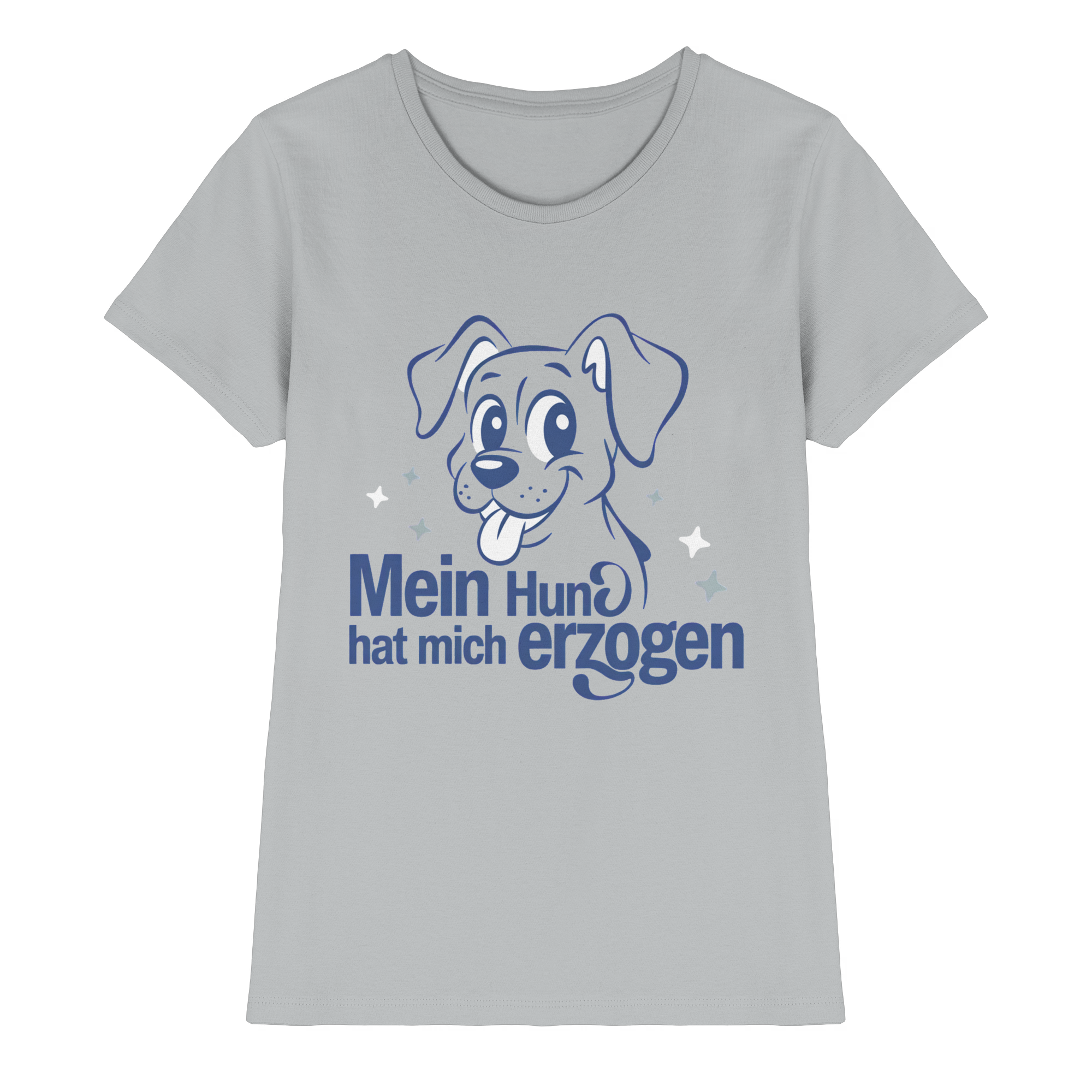 Mein Hund hat mich erzogen - Premium Shirt