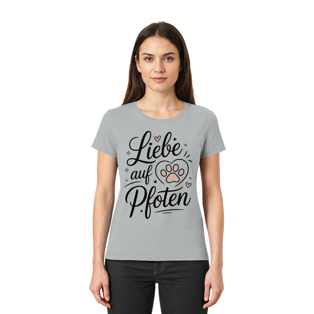 Liebe auf Pfoten - Premium Shirt