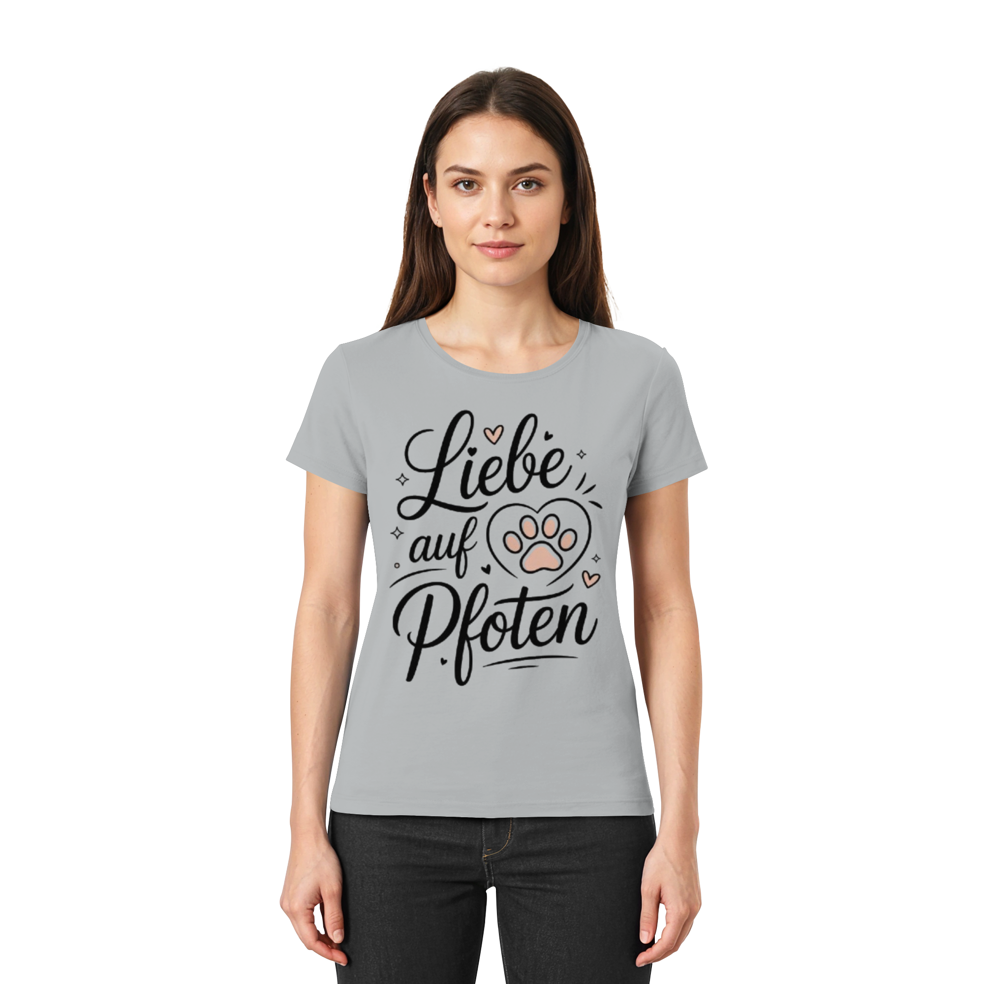 Liebe auf Pfoten - Premium Shirt