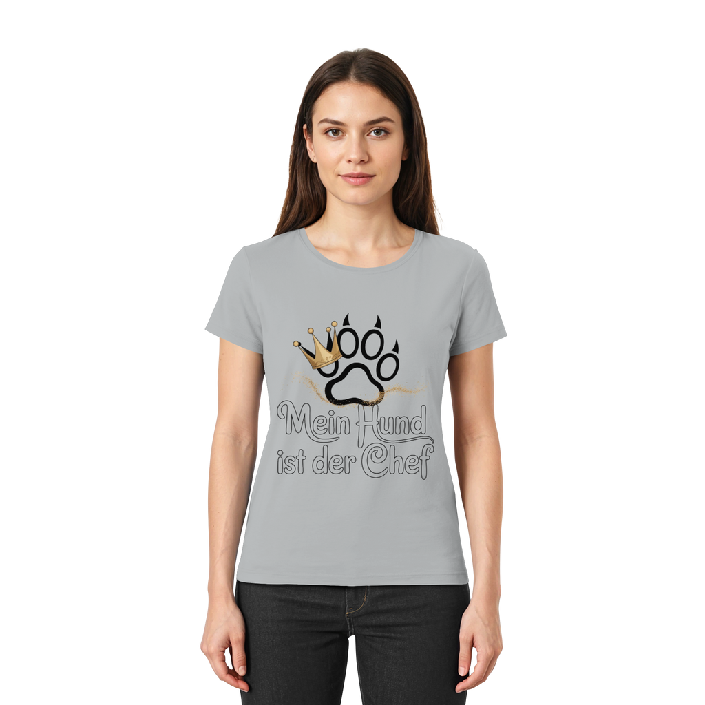 Mein Hund ist der Chef - Premium Shirt