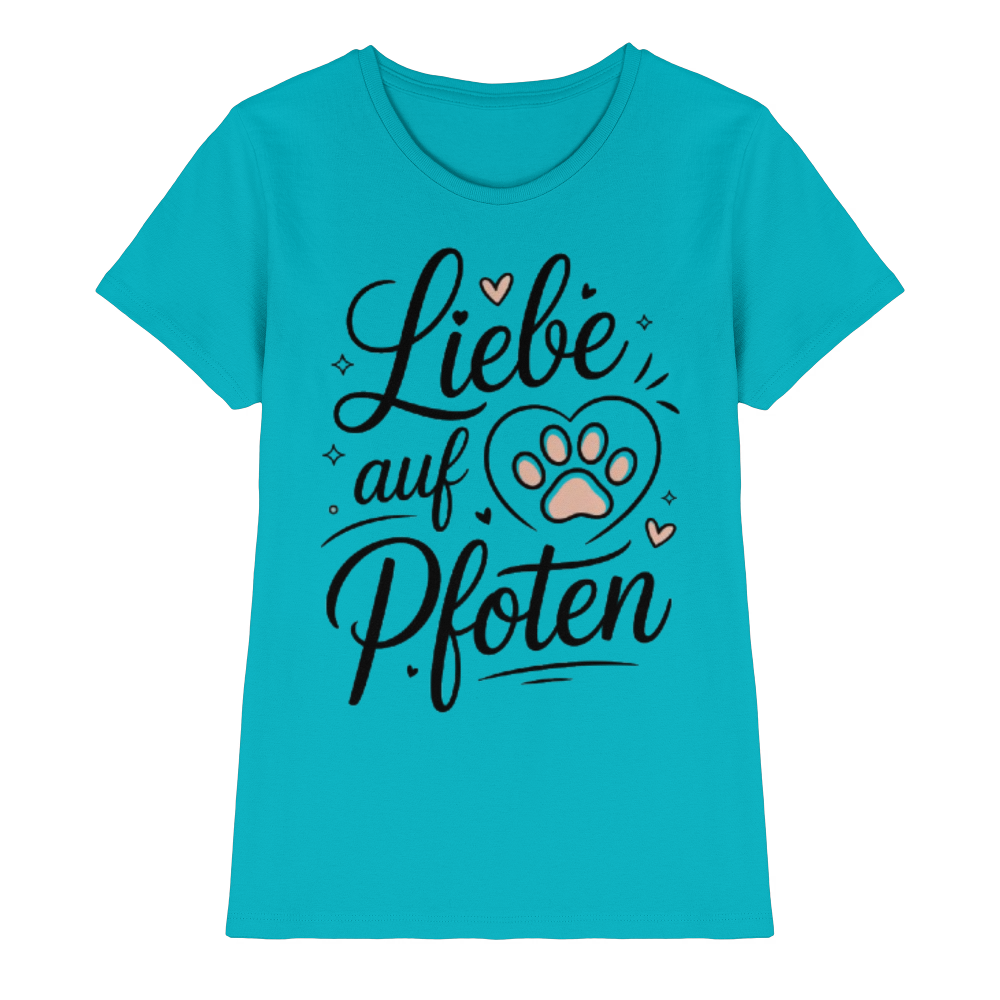 Liebe auf Pfoten - Premium Shirt