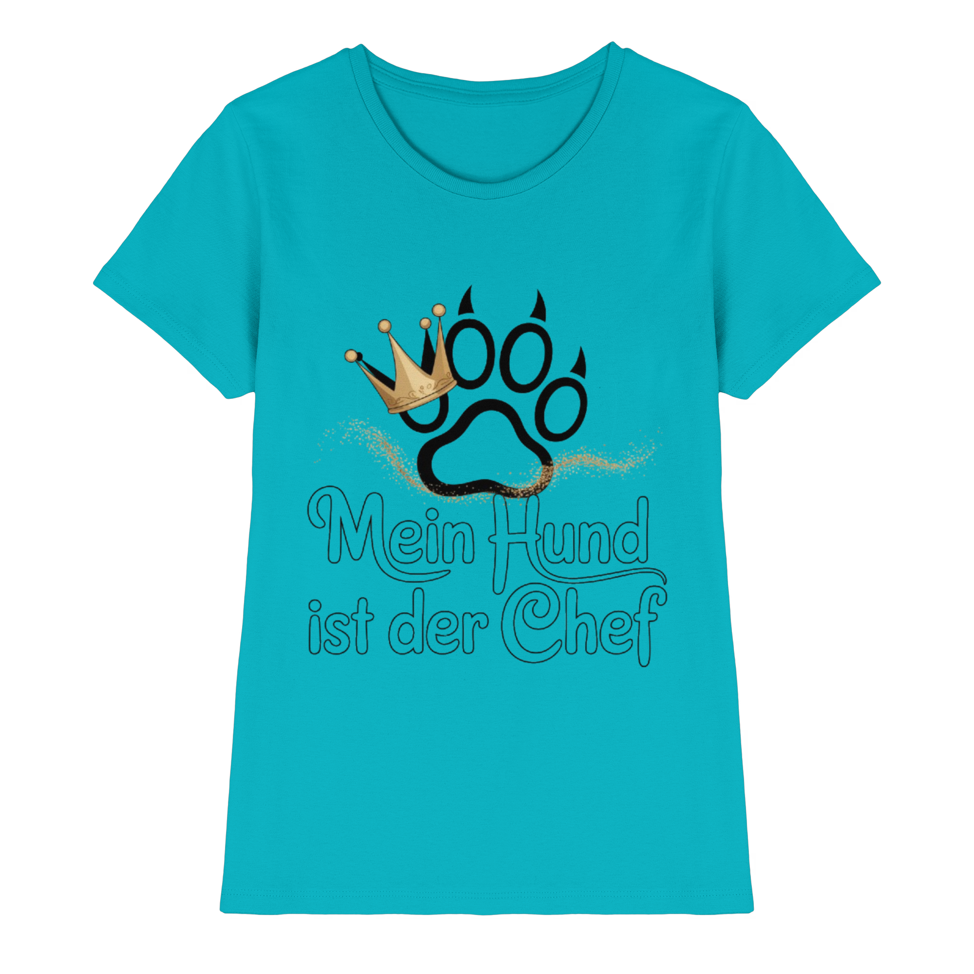 Mein Hund ist der Chef - Premium Shirt