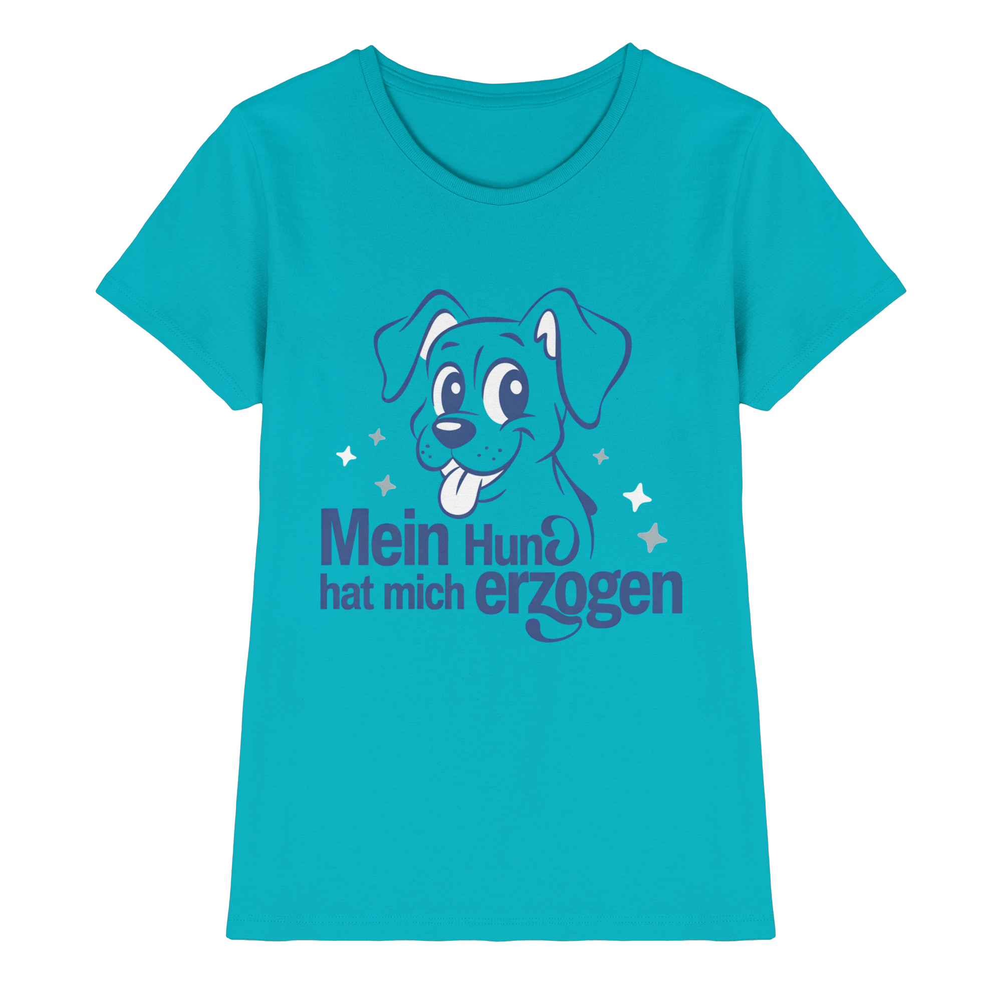 Mein Hund hat mich erzogen - Premium Shirt