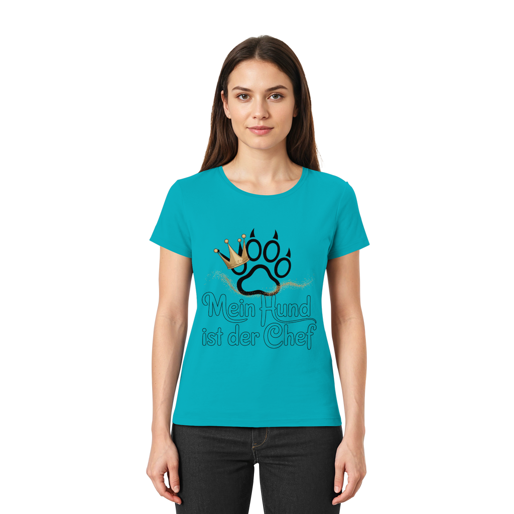Mein Hund ist der Chef - Premium Shirt
