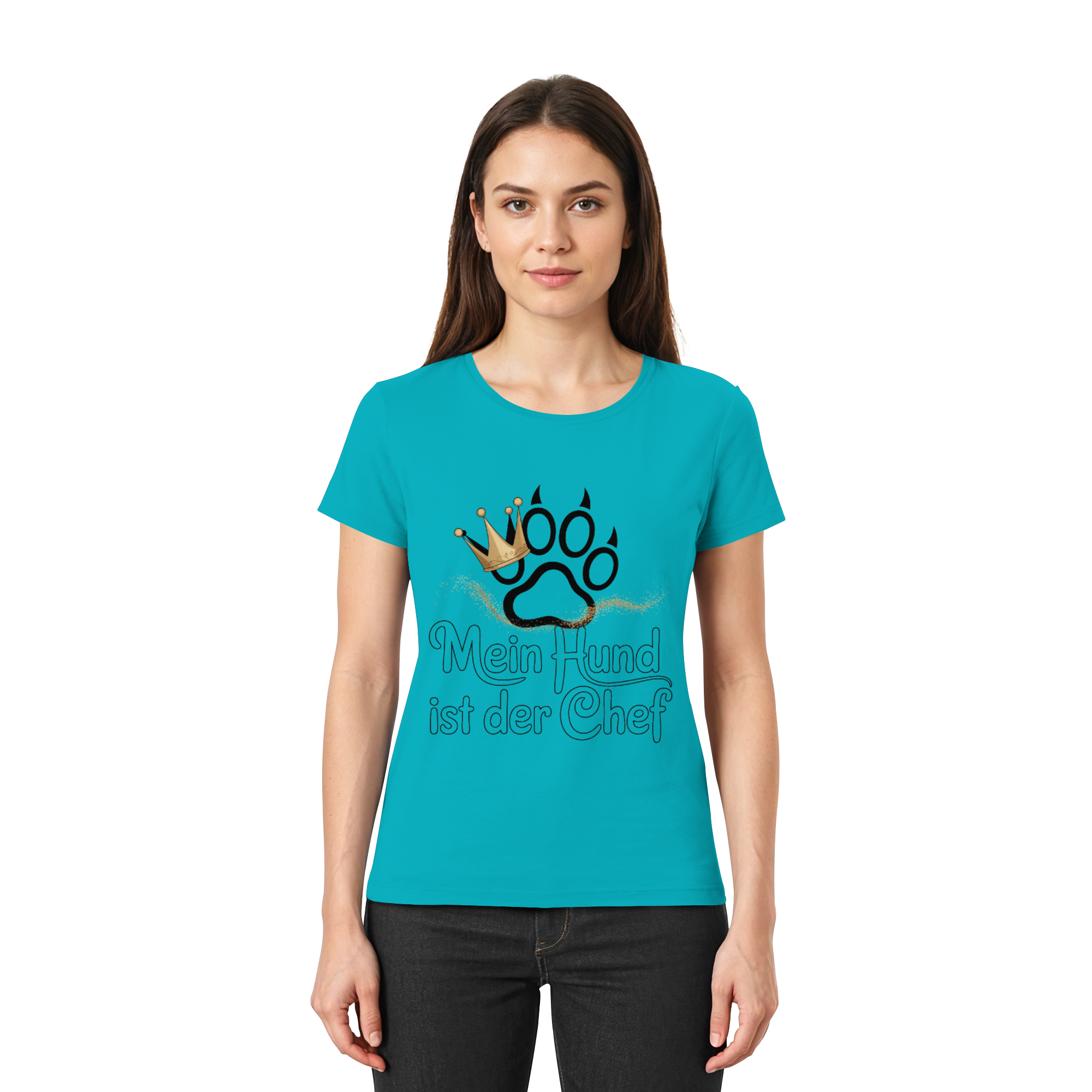 Mein Hund ist der Chef - Premium Shirt