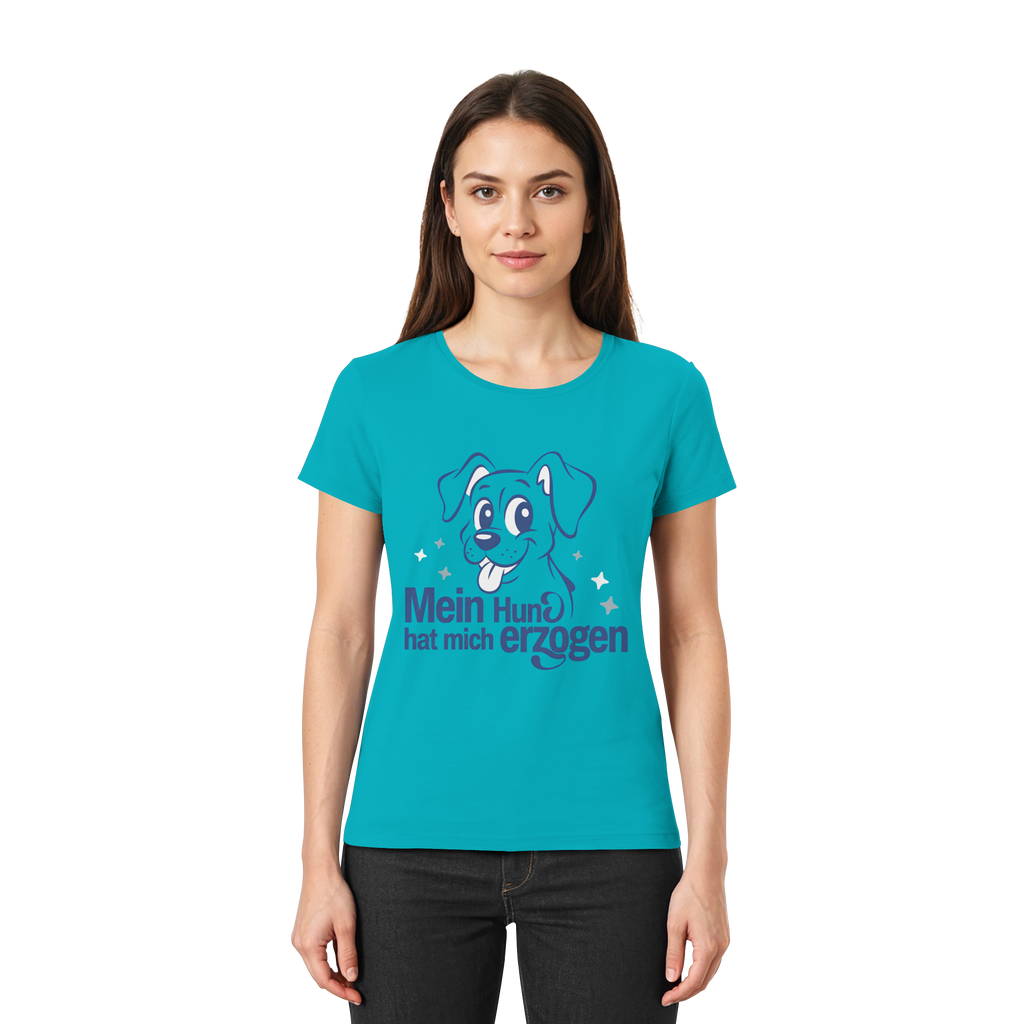 Mein Hund hat mich erzogen - Premium Shirt