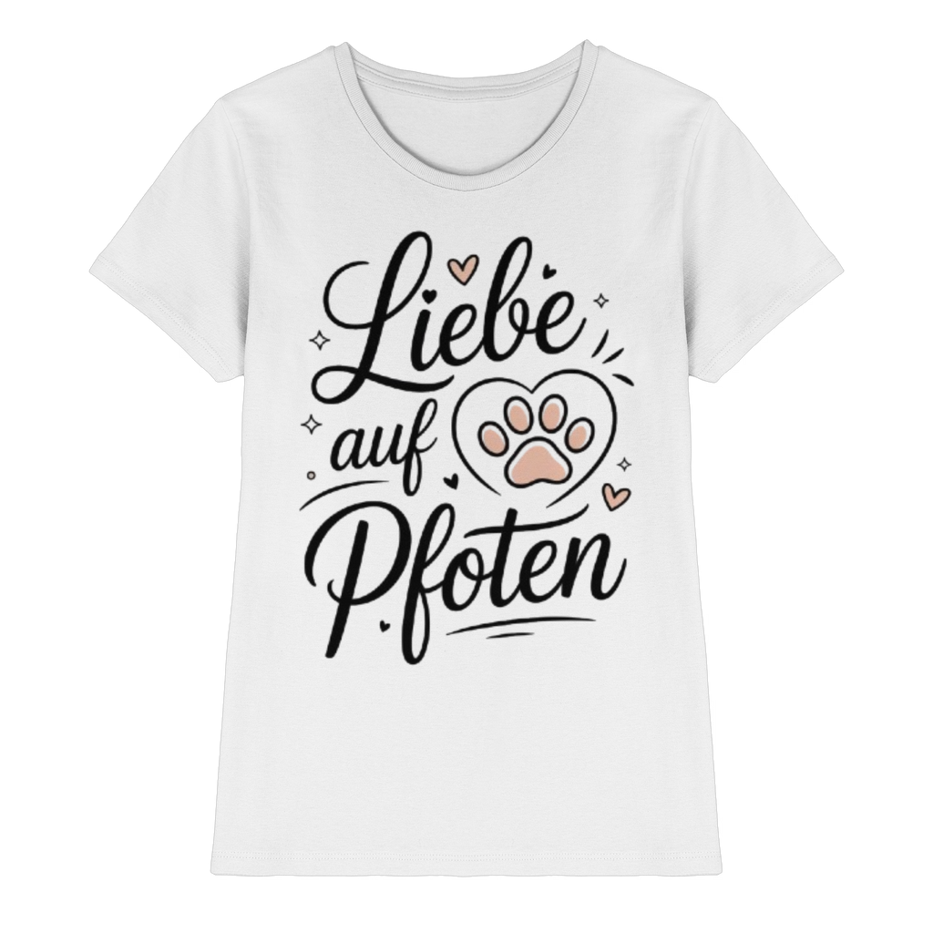 Liebe auf Pfoten - Premium Shirt